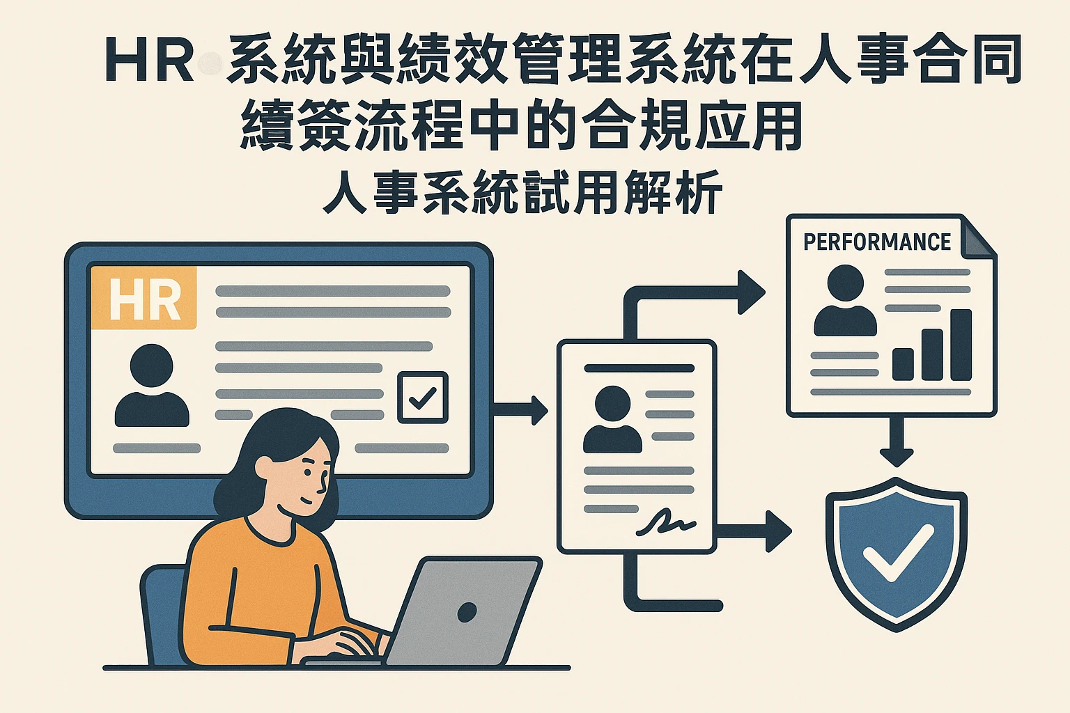 HR系统与绩效管理系统在人事合同续签流程中的合规应用——人事系统试用解析