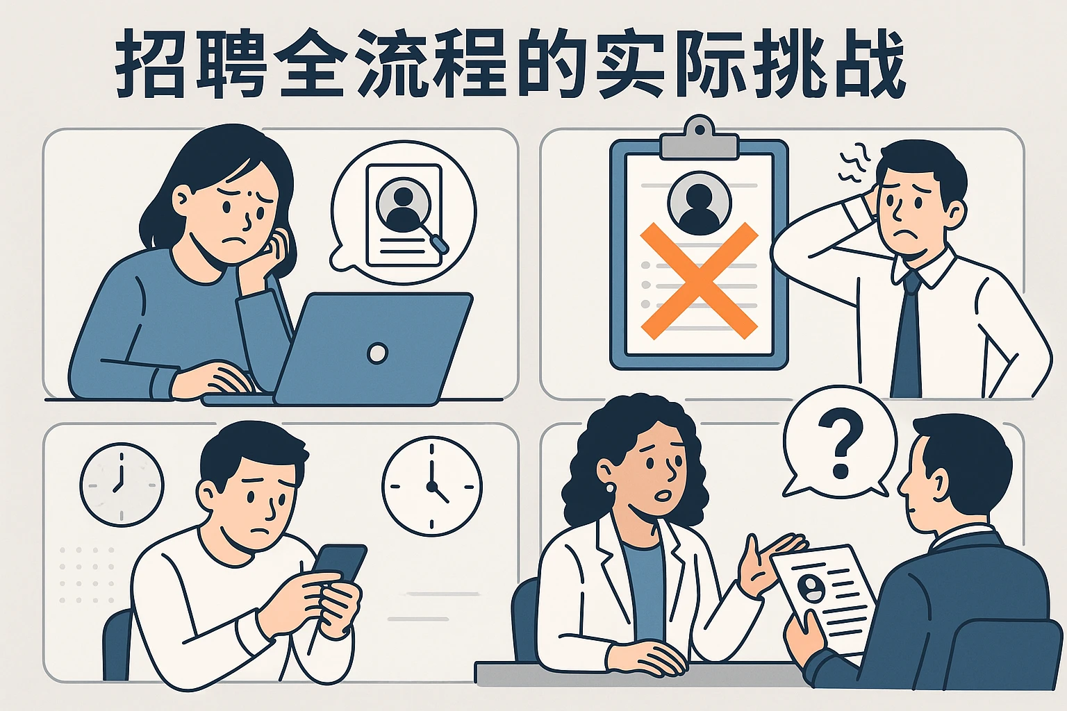 招聘全流程的实际挑战
