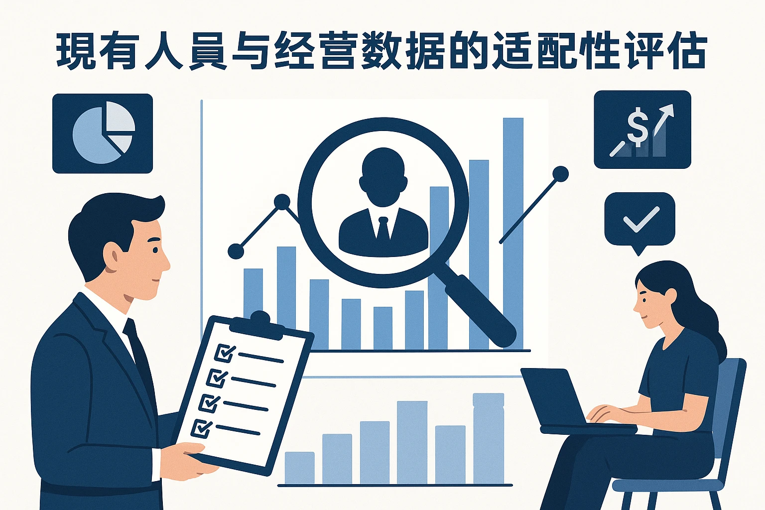 现有人员与经营数据的适配性评估