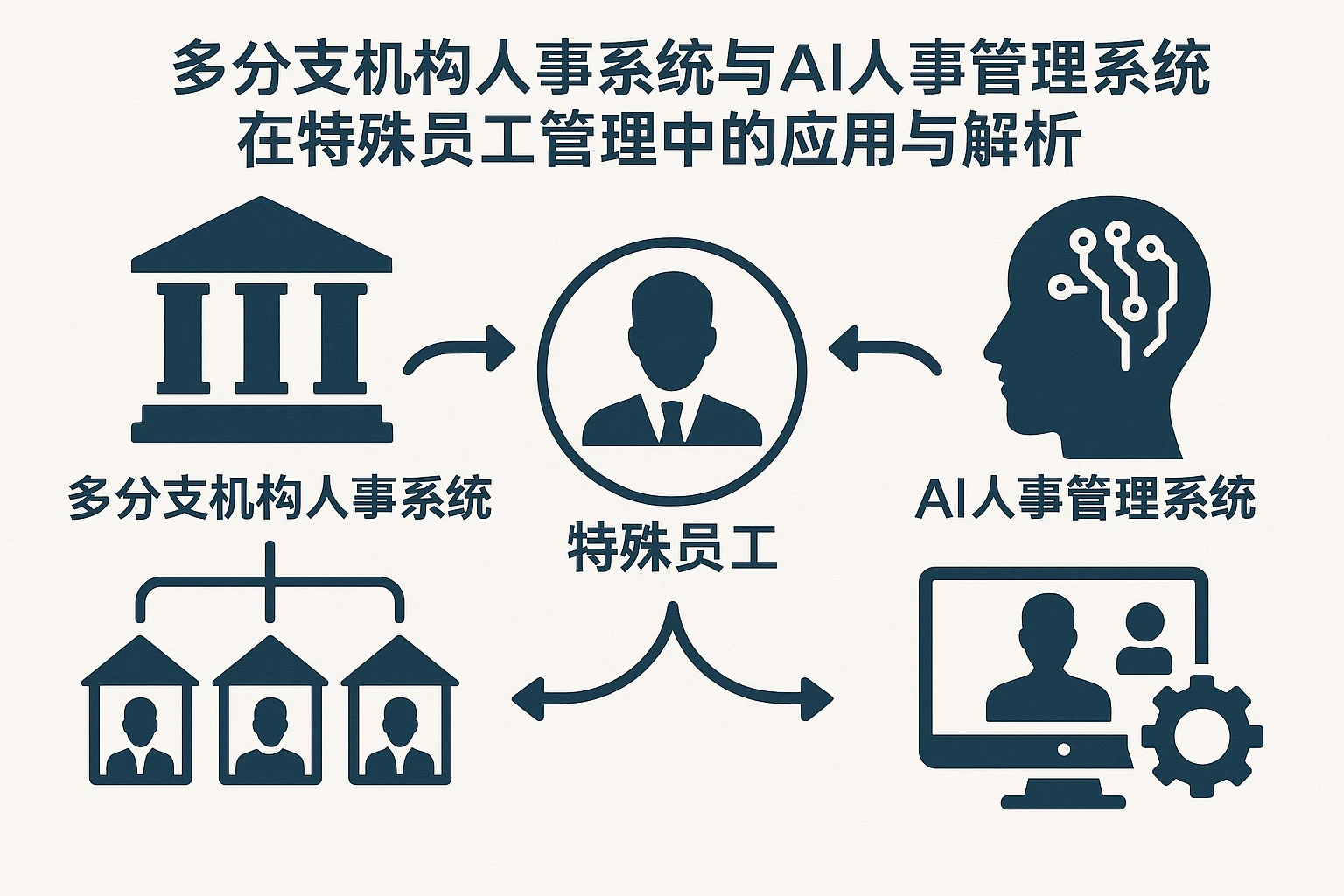 多分支机构人事系统与AI人事管理系统在特殊员工管理中的应用与解析