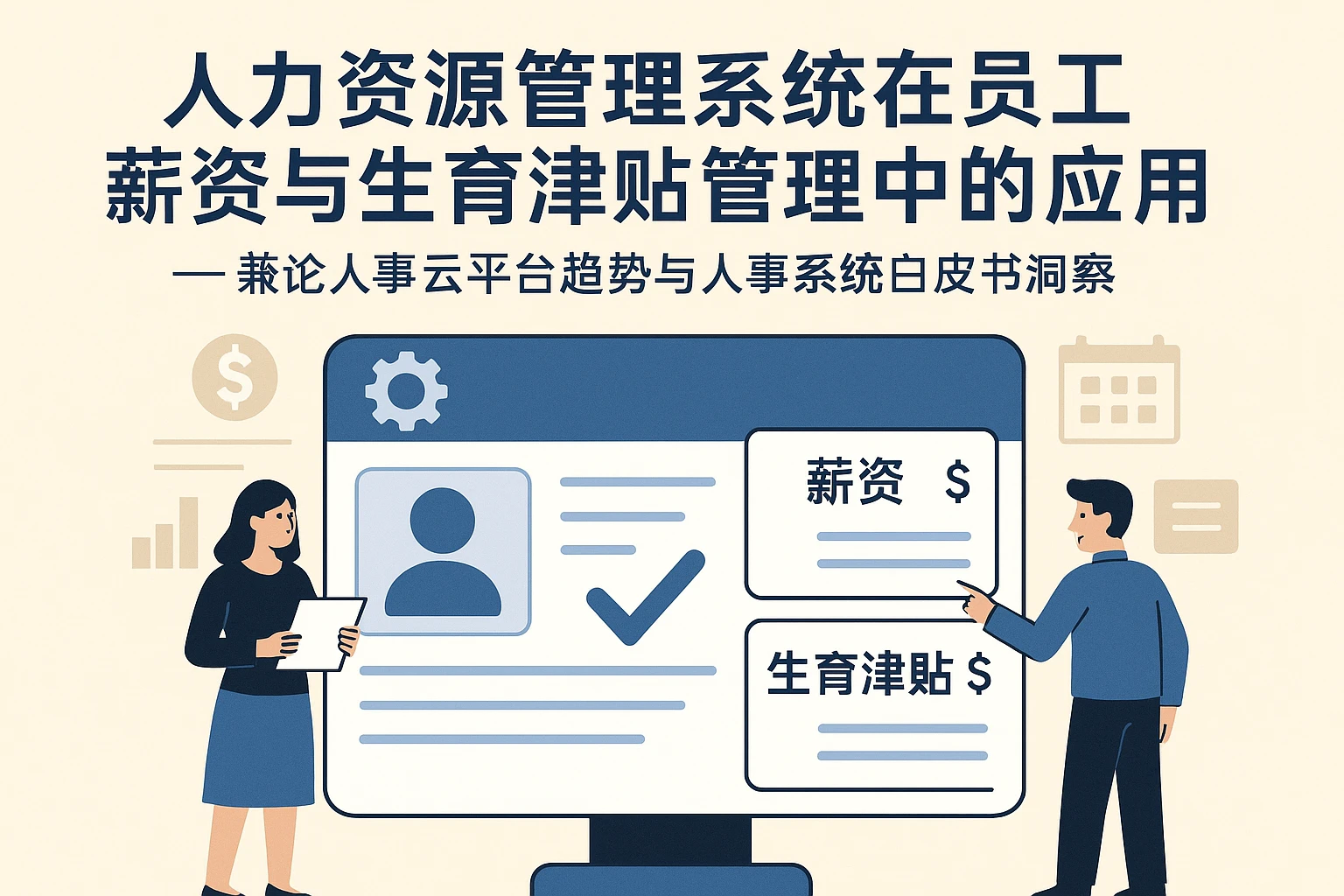 人力资源管理系统在员工薪资与生育津贴管理中的应用 —— 兼论人事云平台趋势与人事系统白皮书洞察