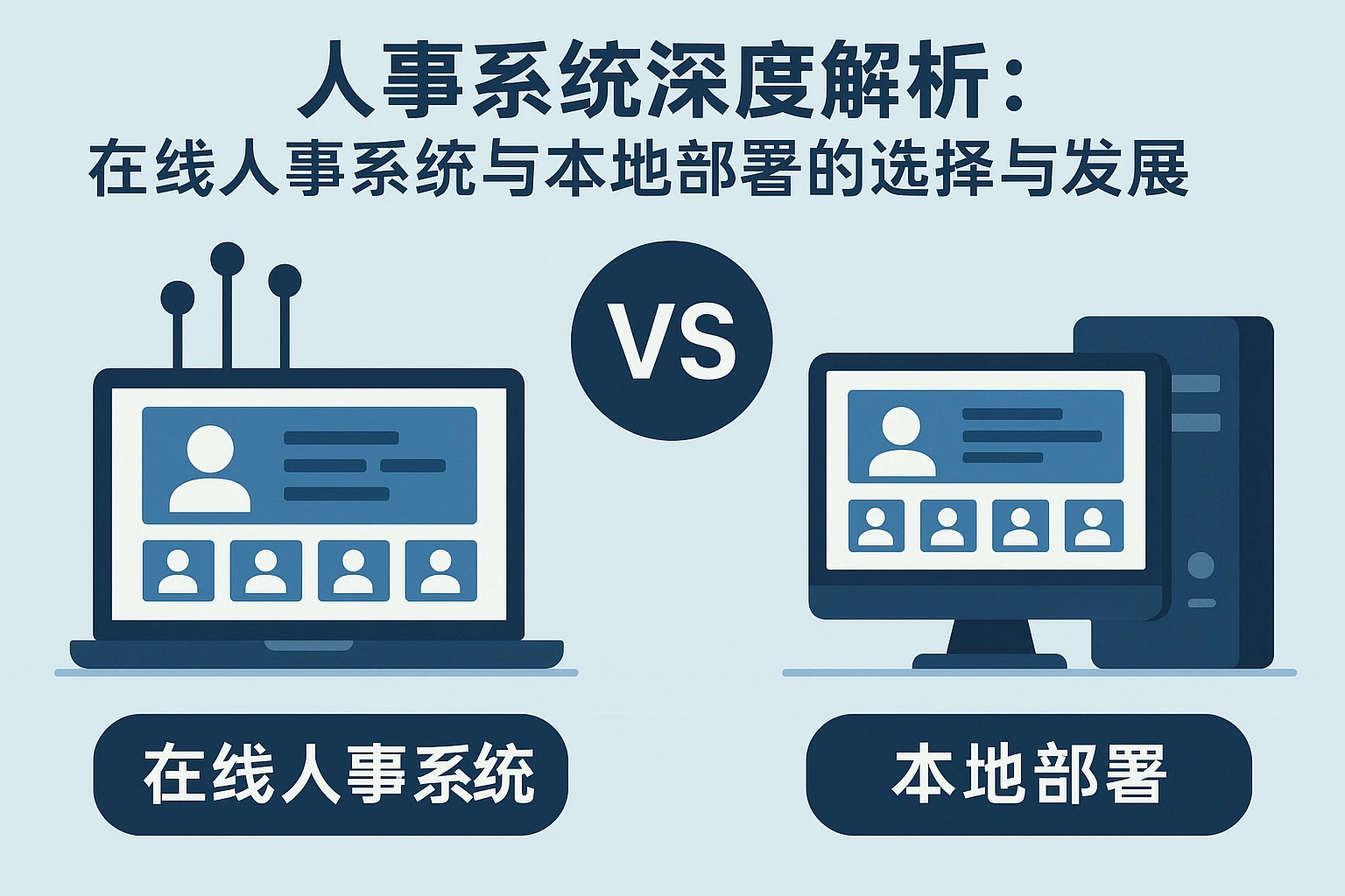 人事系统深度解析：在线人事系统与本地部署的选择与发展