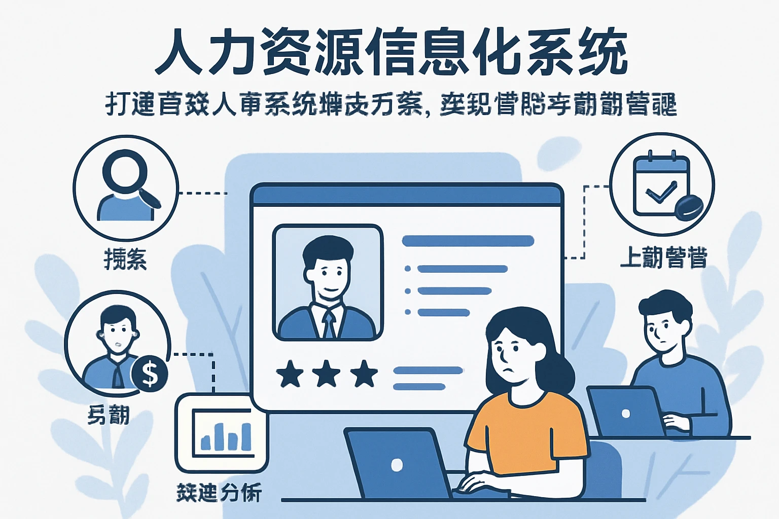 人力资源信息化系统：打造高效人事系统解决方案，实现智能考勤管理