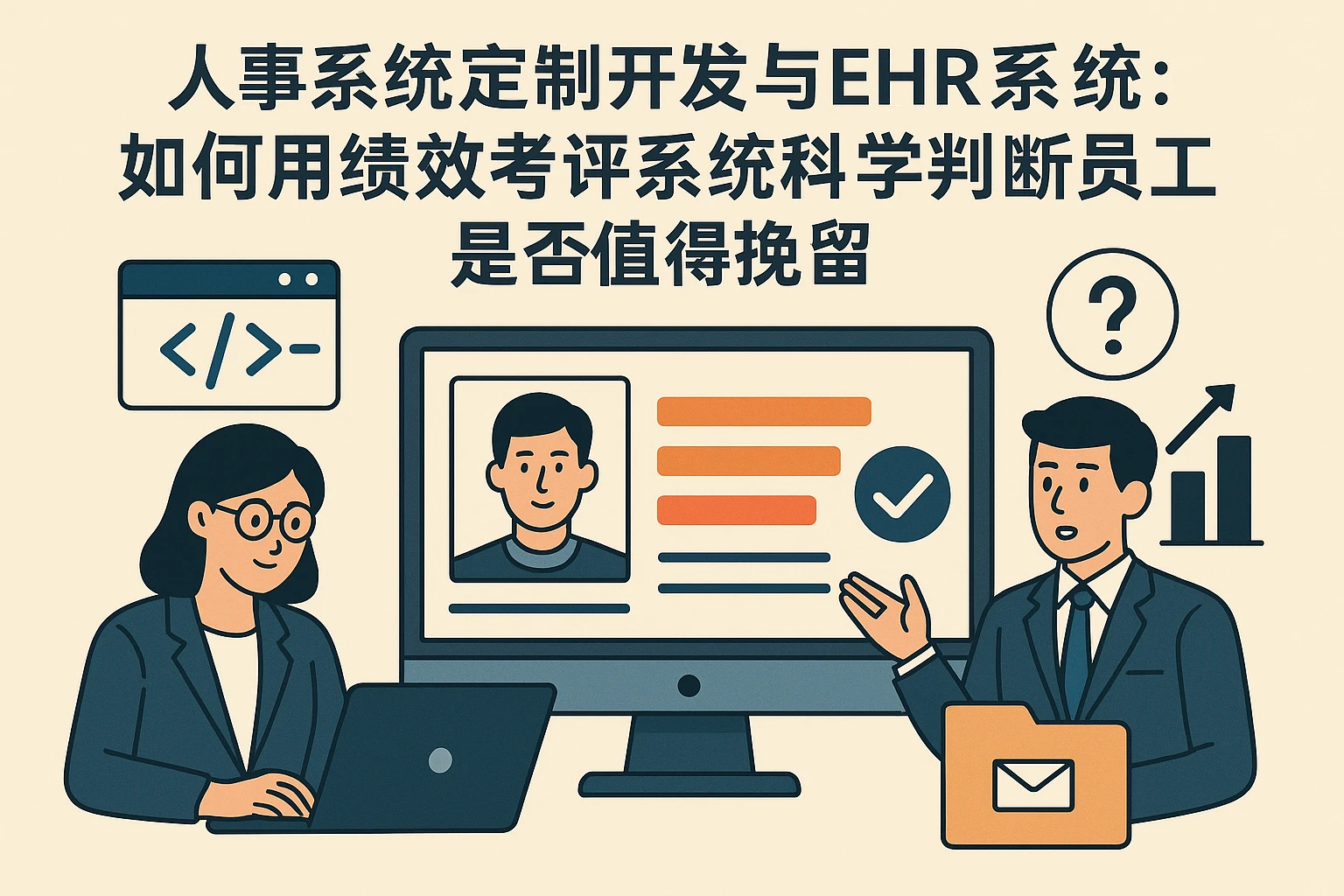 人事系统定制开发与EHR系统：如何用绩效考评系统科学判断员工是否值得挽留