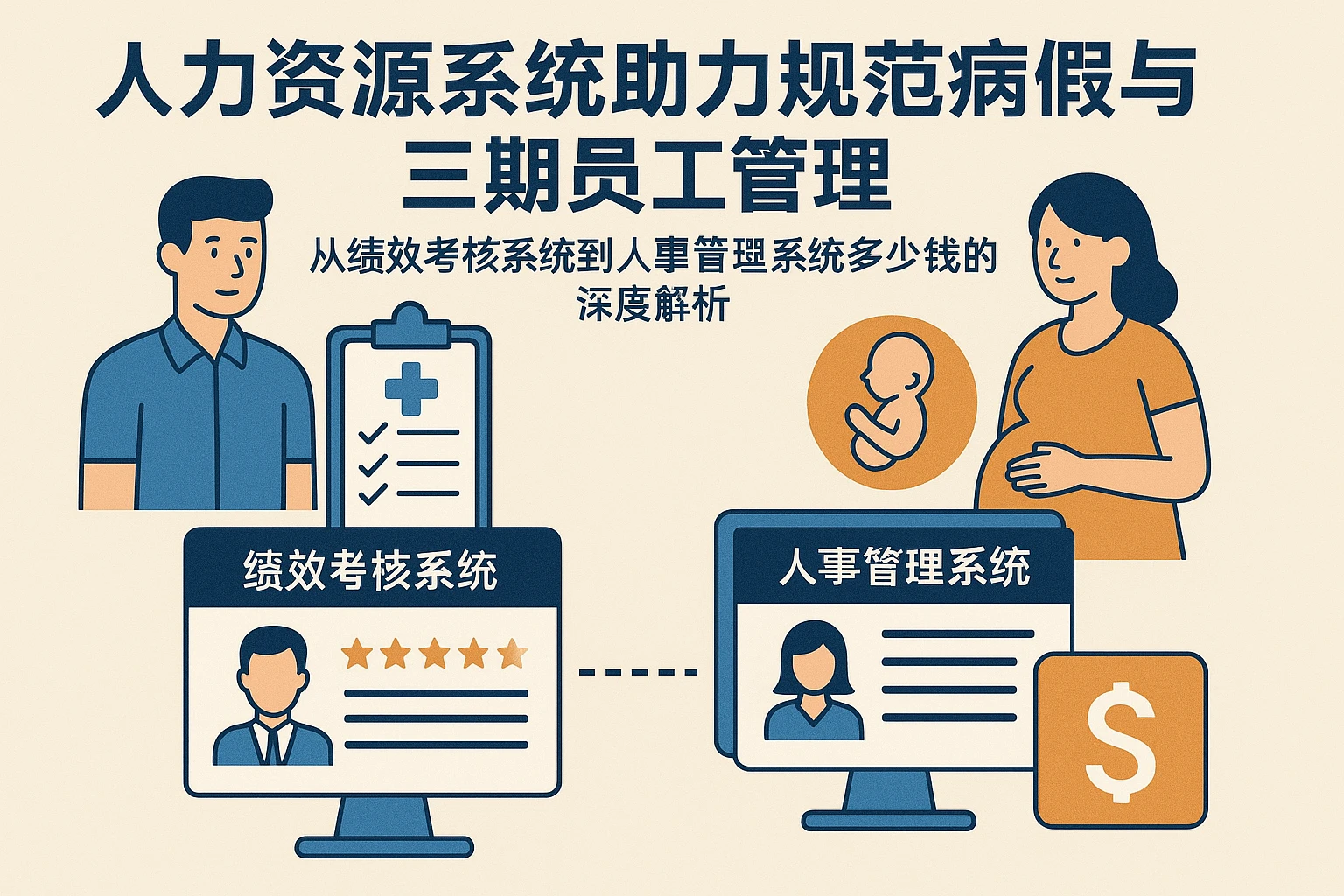 人力资源系统助力规范病假与三期员工管理——从绩效考核系统到人事管理系统多少钱的深度解析