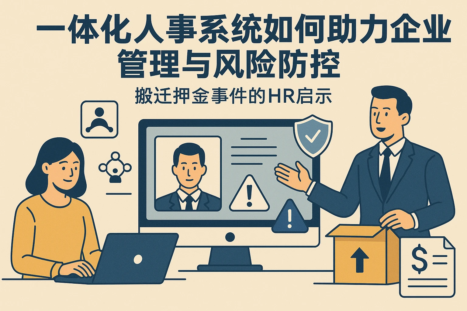 一体化人事系统如何助力企业管理与风险防控：搬迁押金事件的HR启示