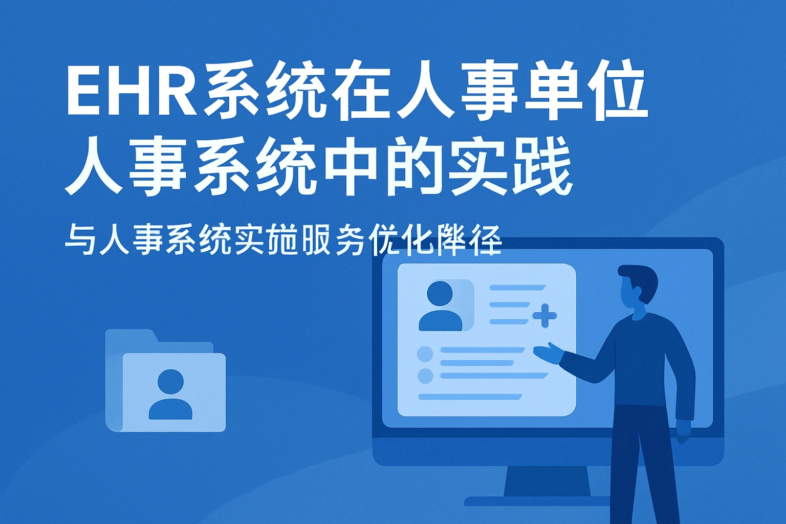 EHR系统在事业单位人事系统中的实践与人事系统实施服务优化路径