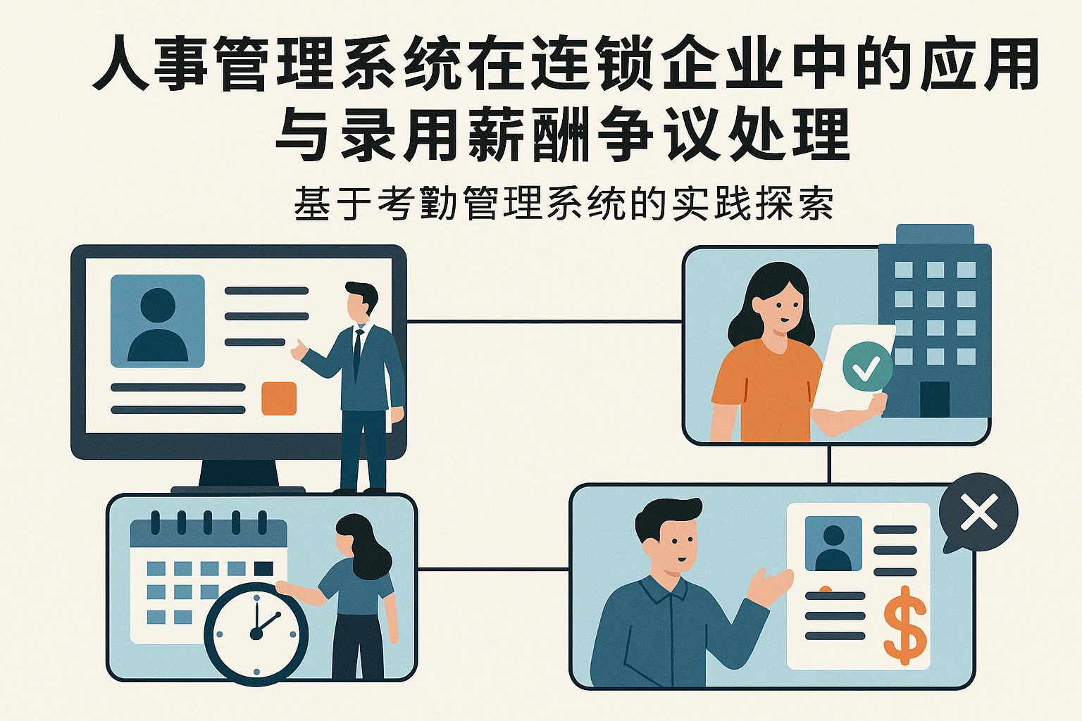 人事管理系统在连锁企业中的应用与录用薪酬争议处理——基于考勤管理系统的实践探索