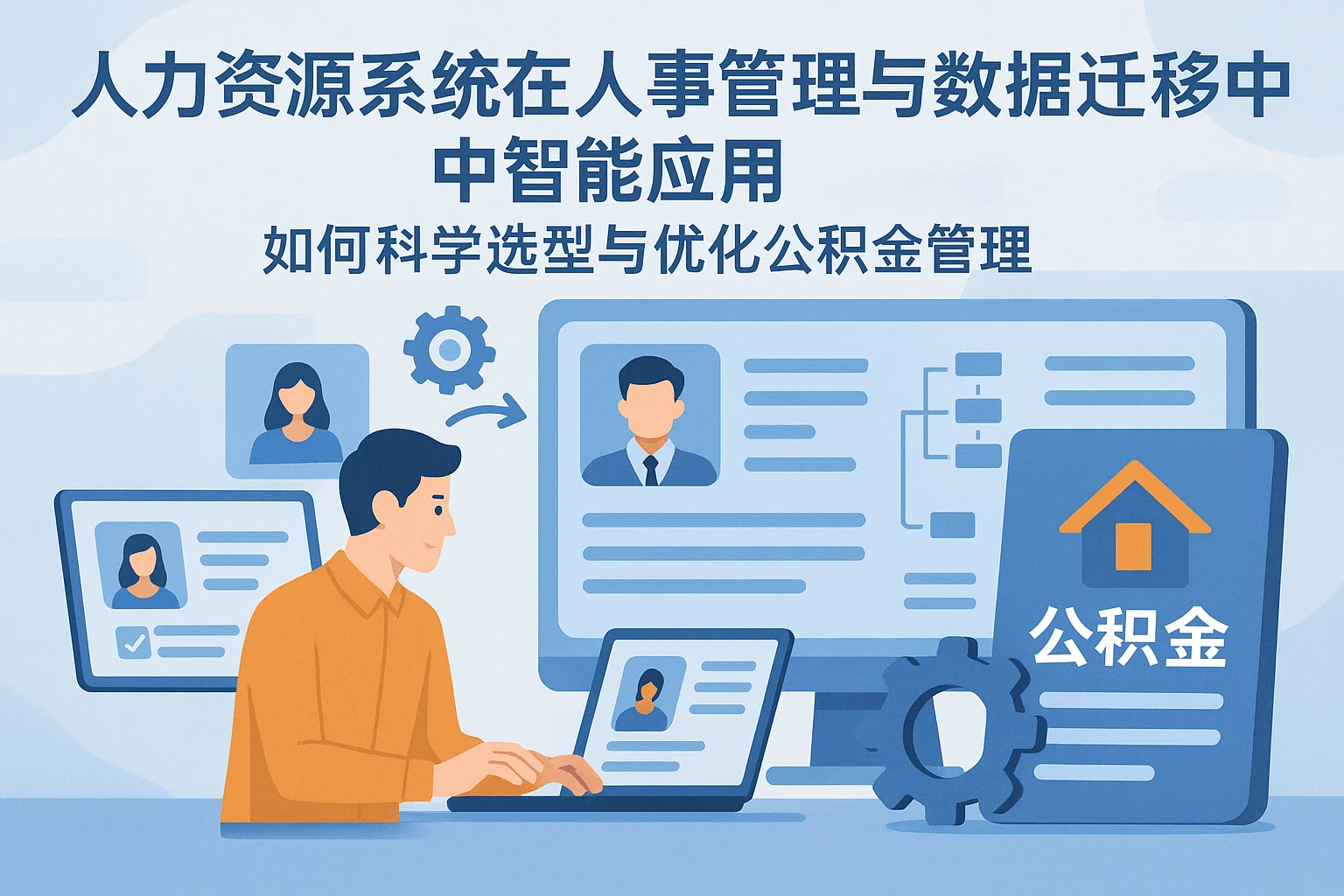 人力资源系统在人事管理与数据迁移中的智能应用——如何科学选型与优化公积金管理