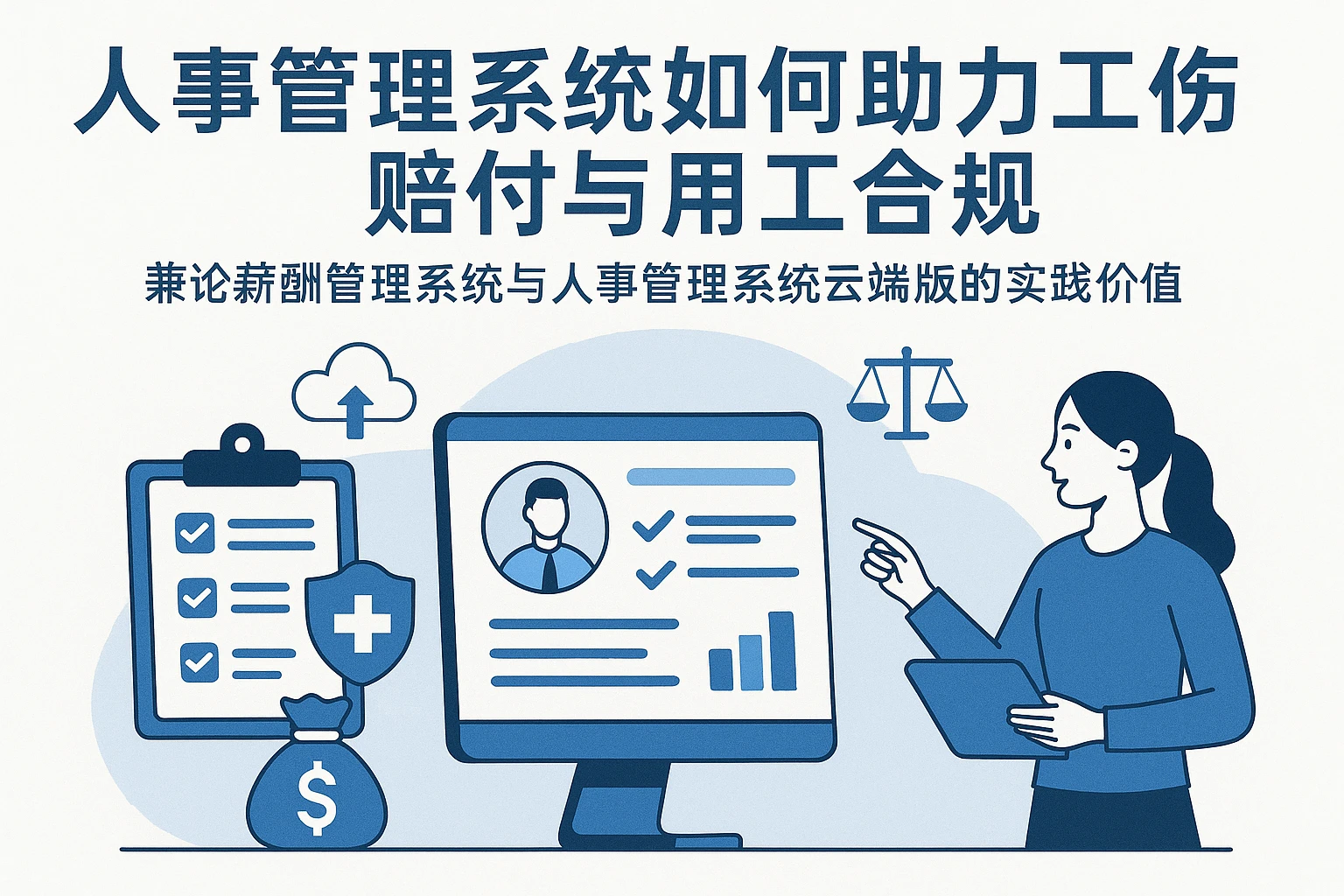 人事管理系统如何助力工伤赔付与用工合规：兼论薪酬管理系统与人事管理系统云端版的实践价值