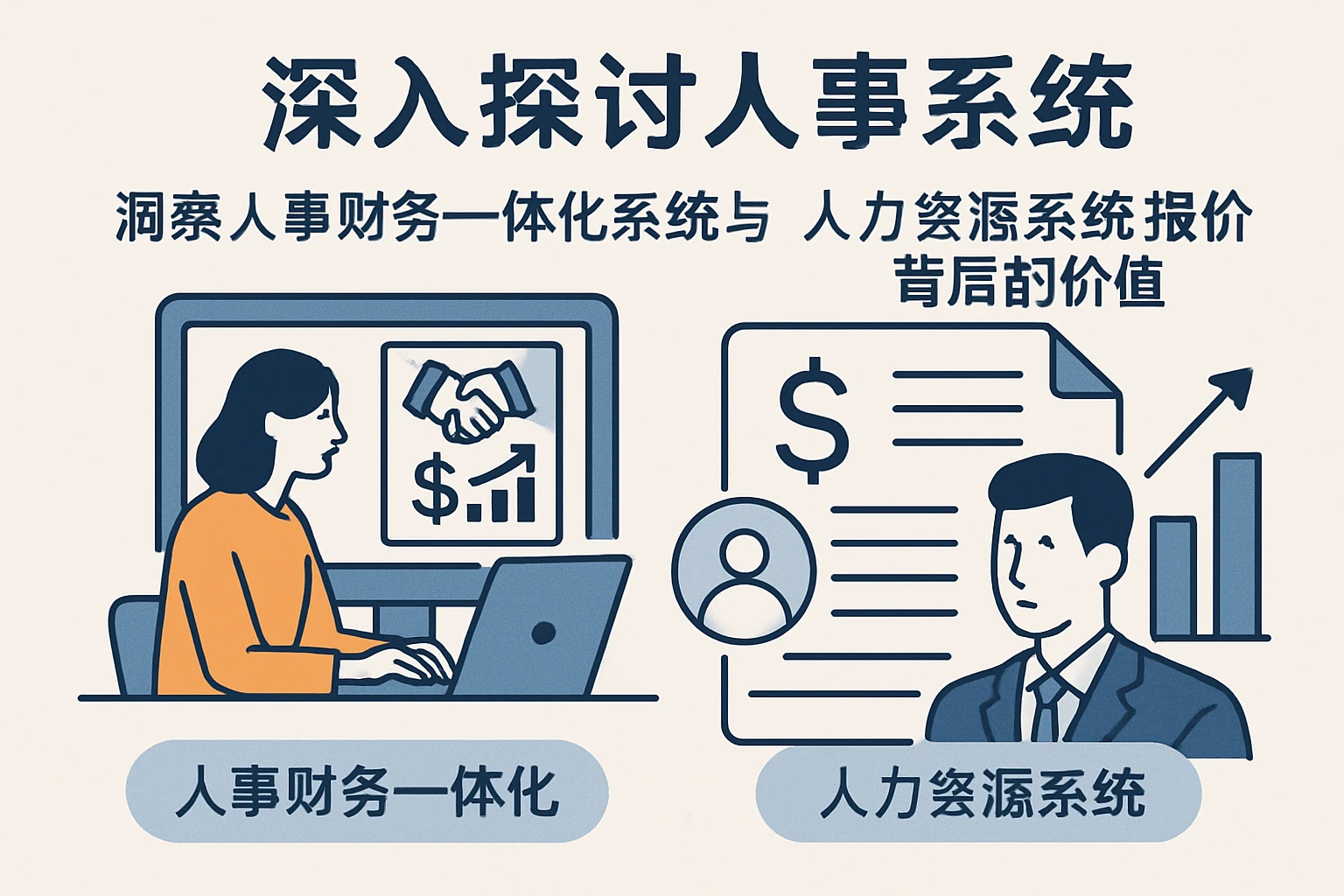 深入探讨人事系统：洞察人事财务一体化系统与人力资源系统报价背后的价值
