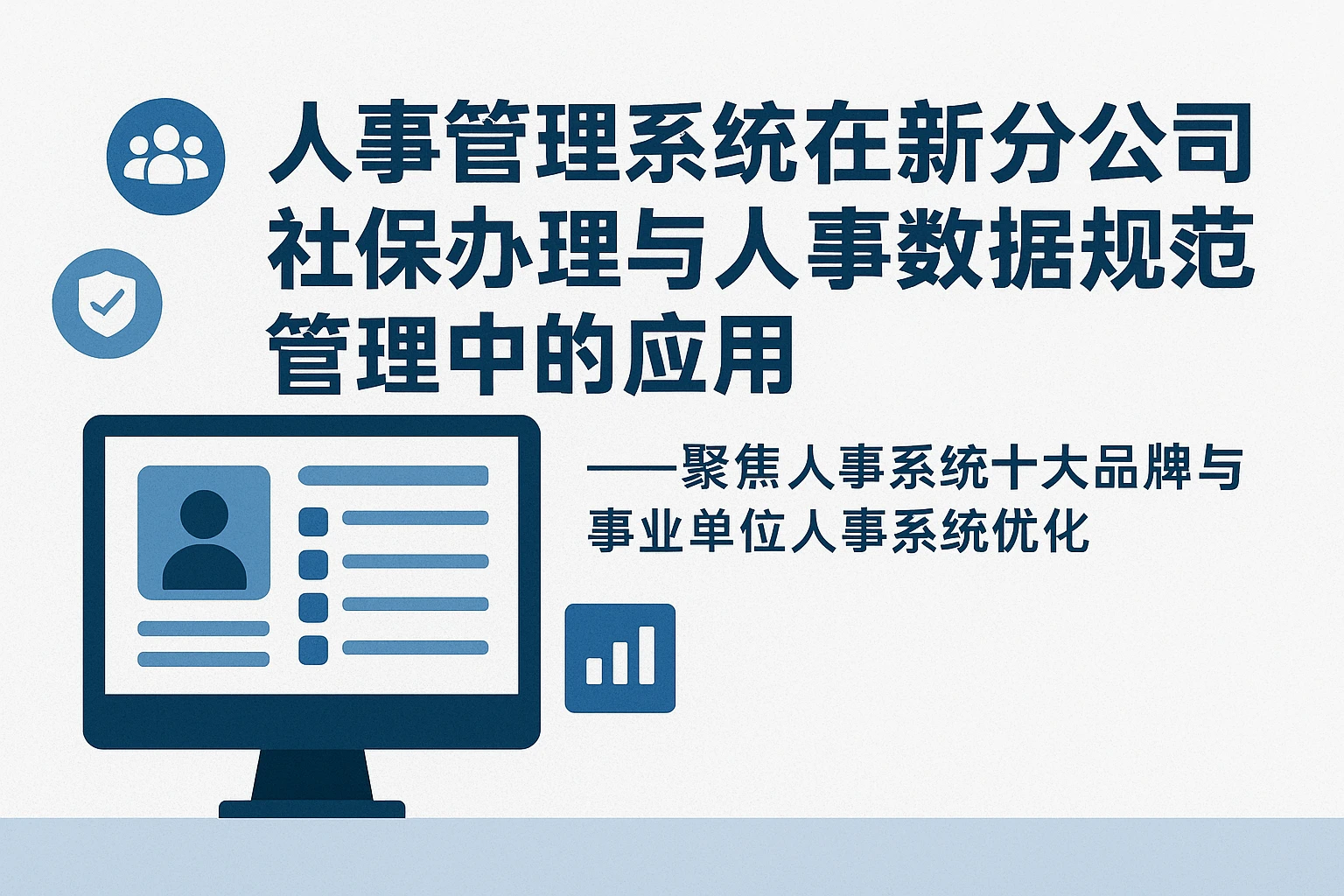 人事管理系统在新分公司社保办理与人事数据规范管理中的应用——聚焦人事系统十大品牌与事业单位人事系统优化