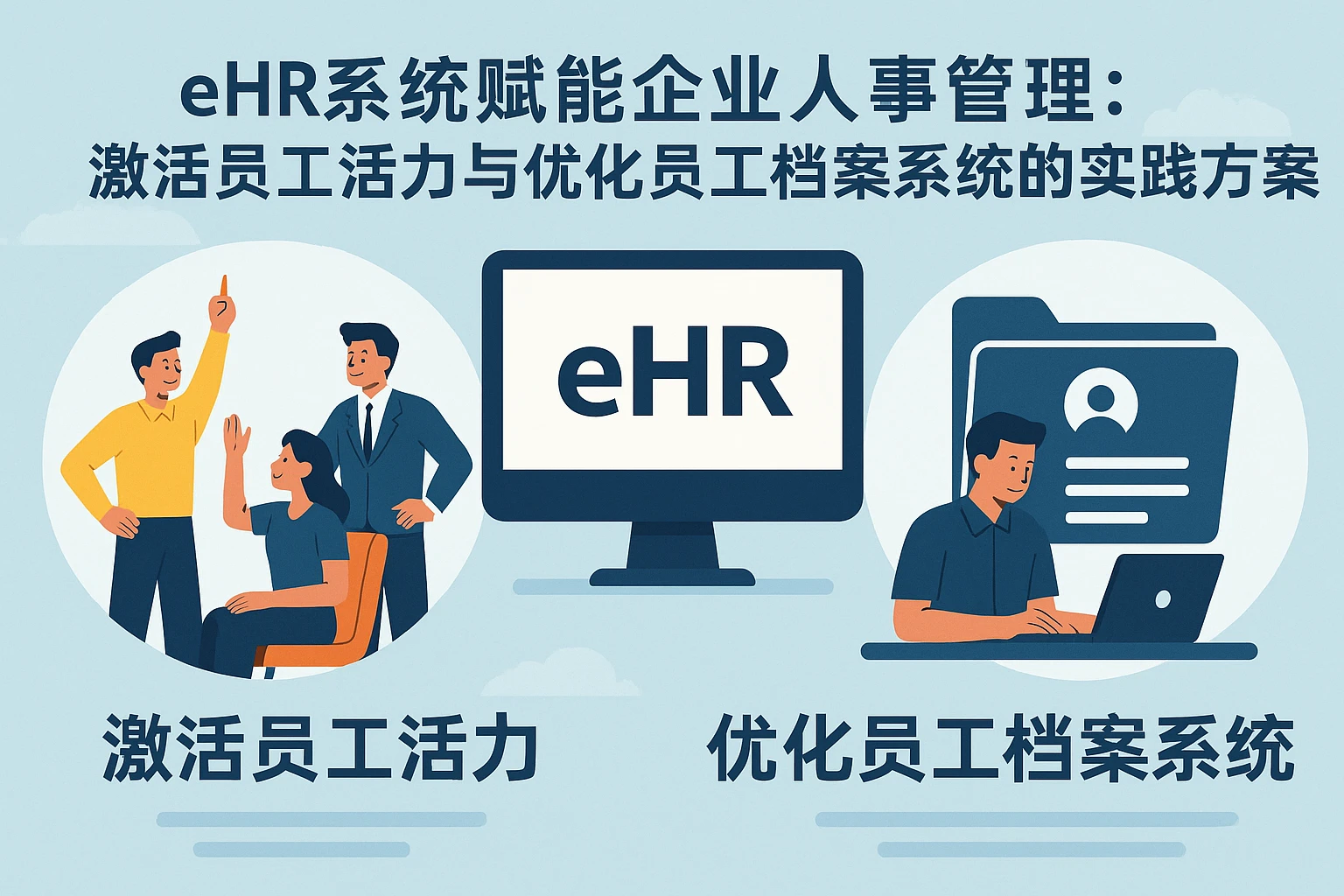 eHR系统赋能企业人事管理：激活员工活力与优化员工档案系统的实践方案
