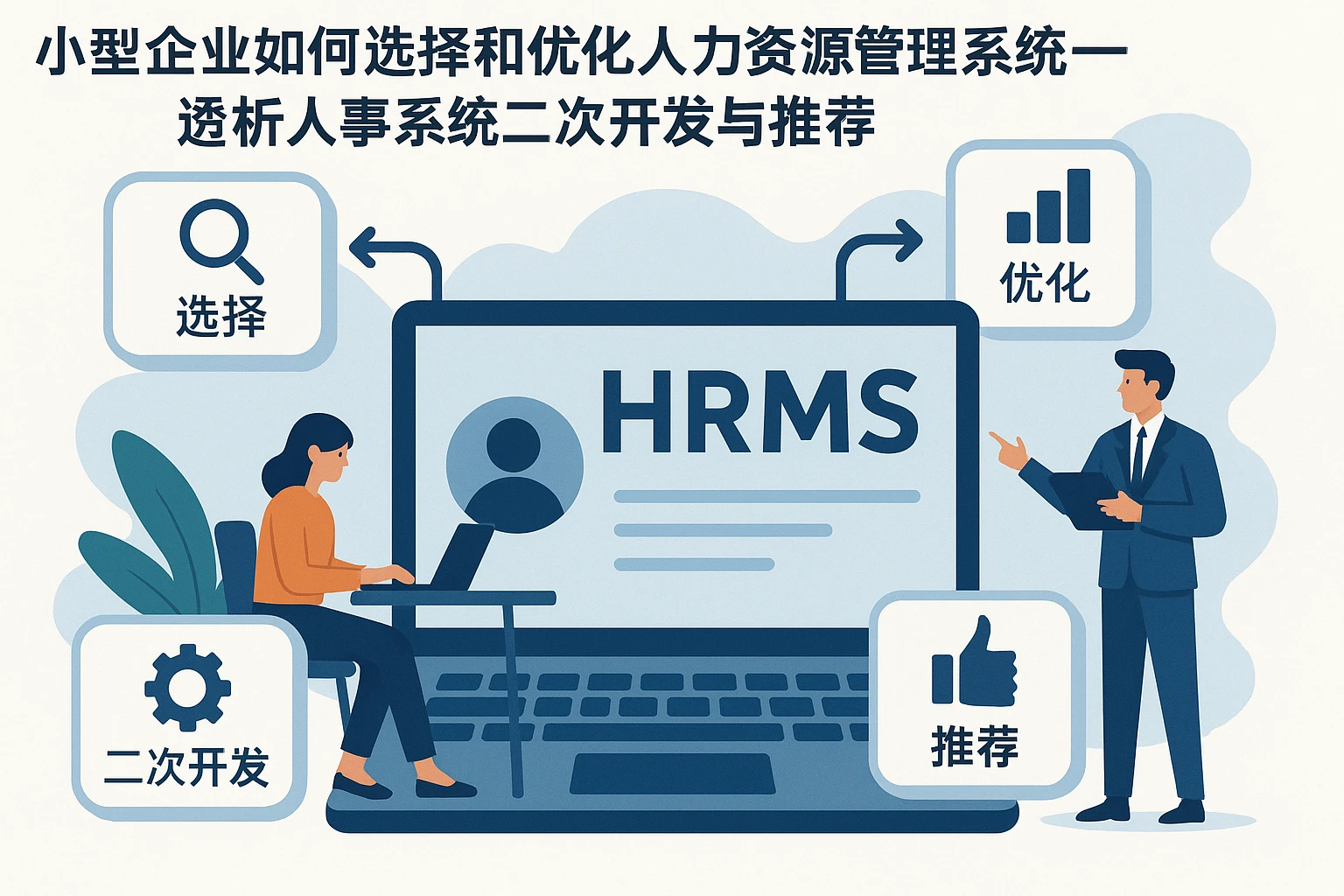 小型企业如何选择和优化人力资源管理系统——透析人事系统二次开发与推荐