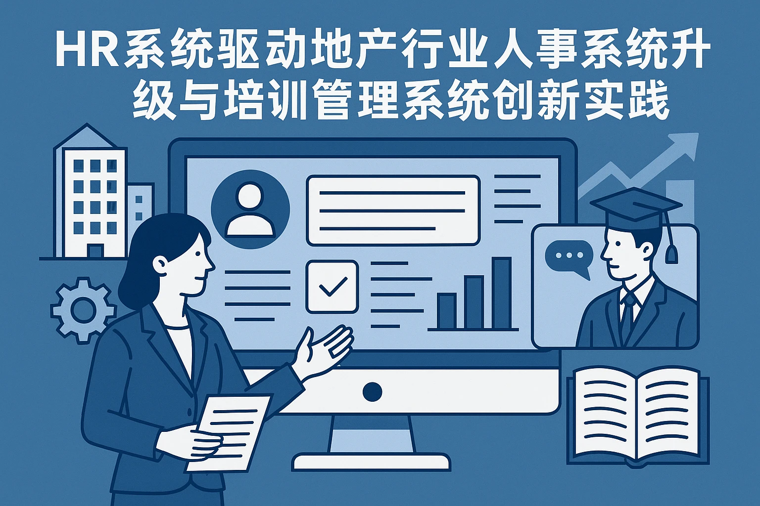 HR系统驱动地产行业人事系统升级与培训管理系统创新实践