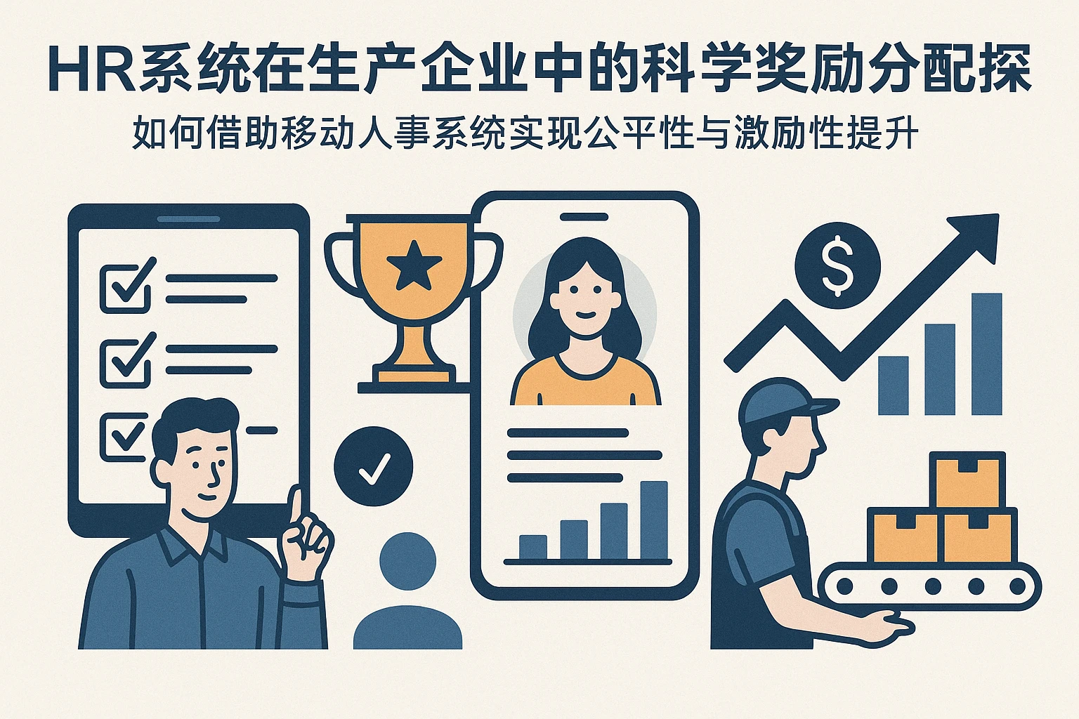 HR系统在生产企业中的科学奖励分配探索——如何借助移动人事系统实现公平性与激励性提升