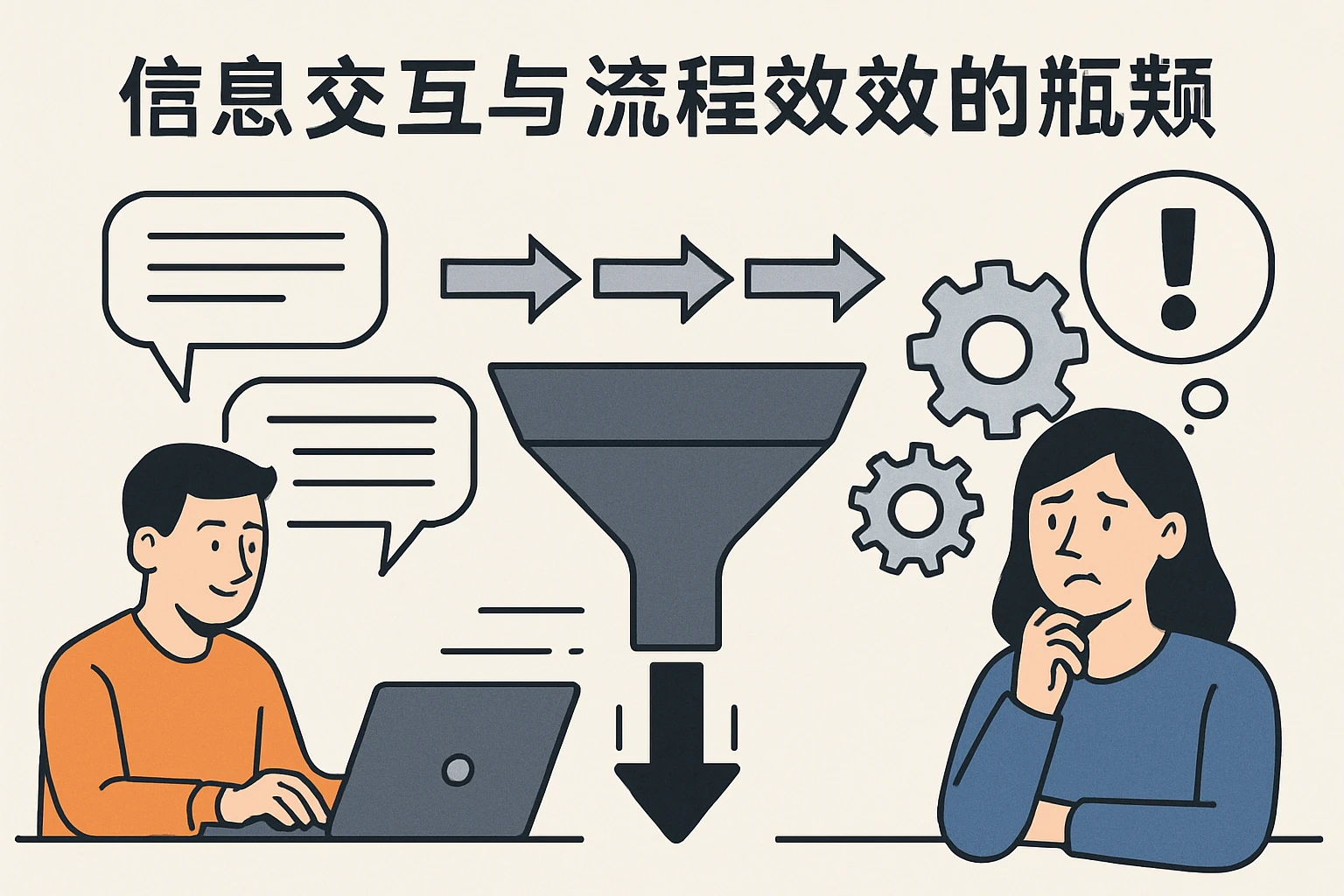 信息交互与流程效率的瓶颈