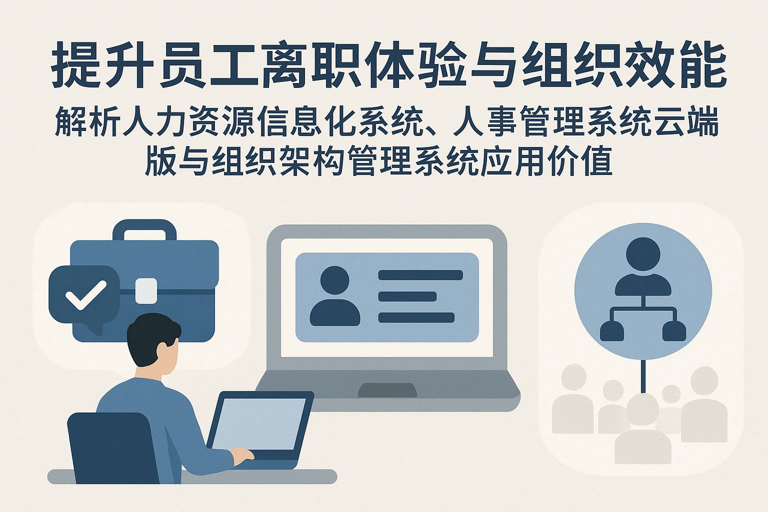 提升员工离职体验与组织效能——解析人力资源信息化系统、人事管理系统云端版与组织架构管理系统应用价值