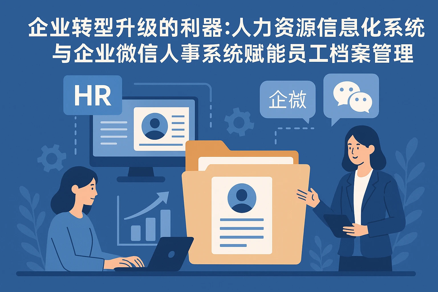 企业转型升级的利器：人力资源信息化系统与企业微信人事系统赋能员工档案管理