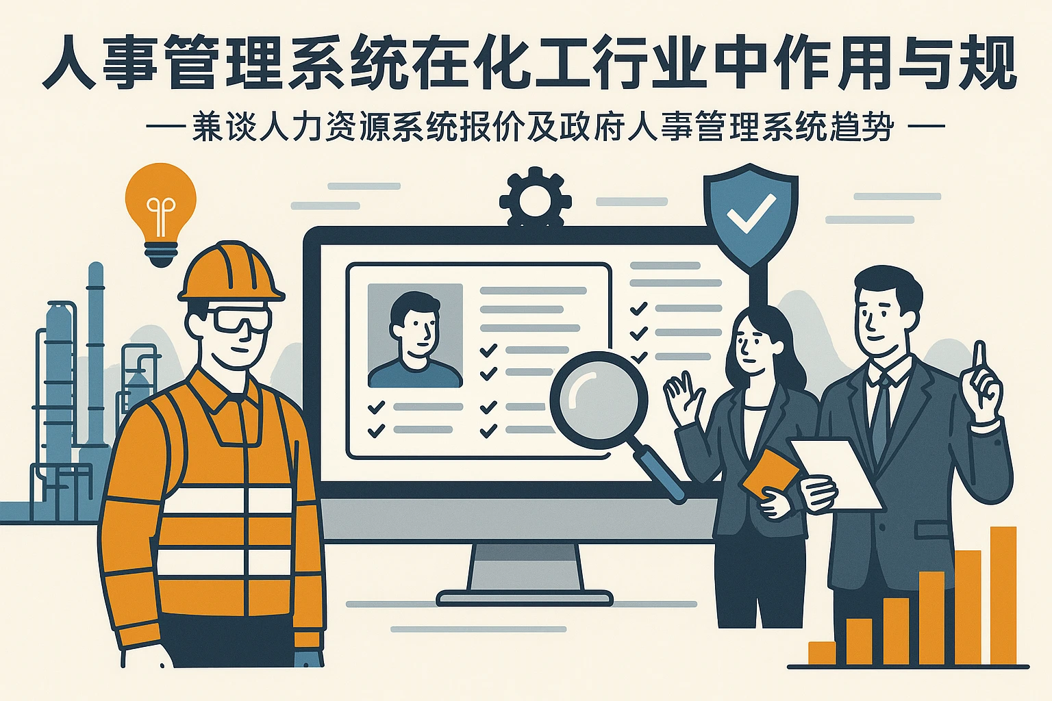 人事管理系统在化工行业中的作用与合规应对——兼谈人力资源系统报价及政府人事管理系统趋势