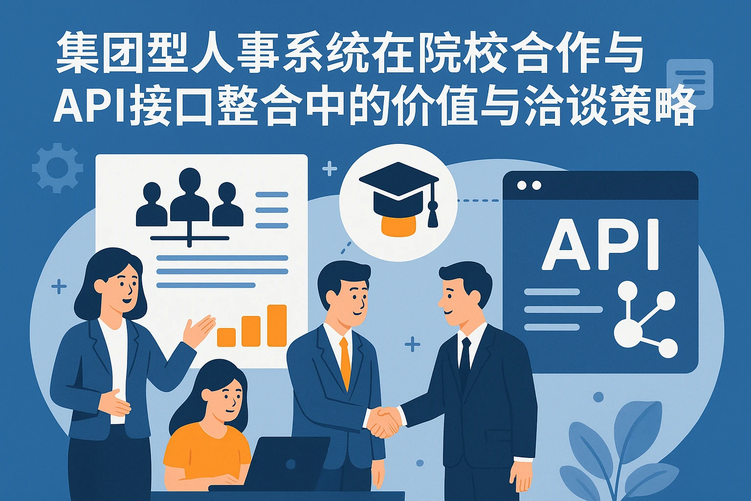 集团型人事系统在院校合作与API接口整合中的价值与洽谈策略