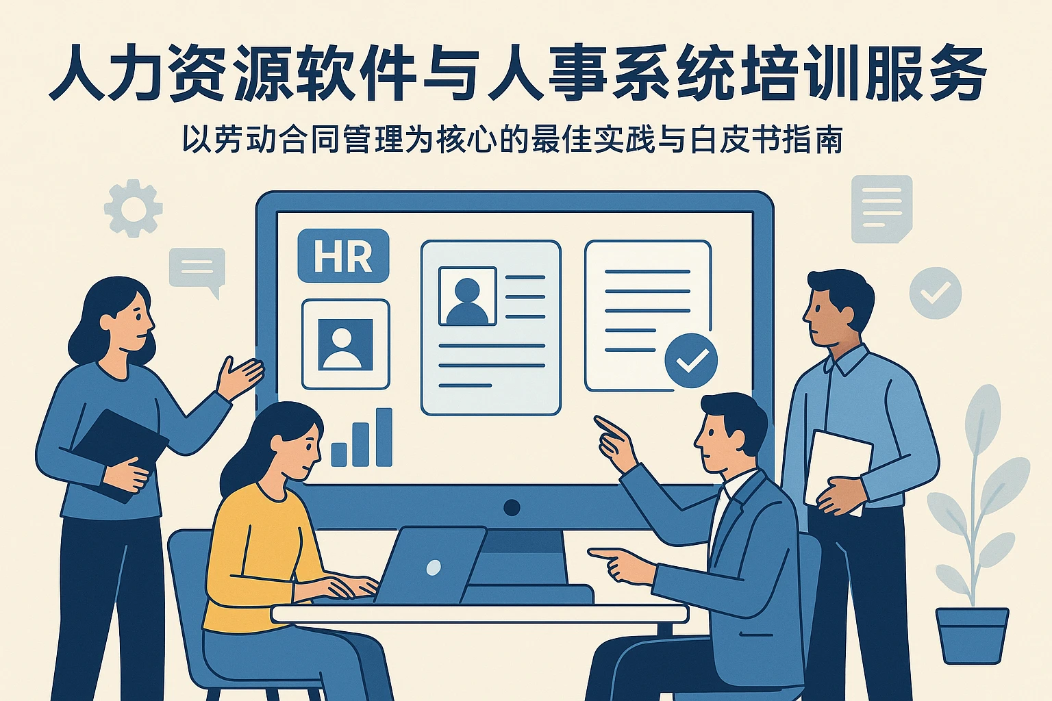 人力资源软件与人事系统培训服务全解——以劳动合同管理为核心的最佳实践与白皮书指南