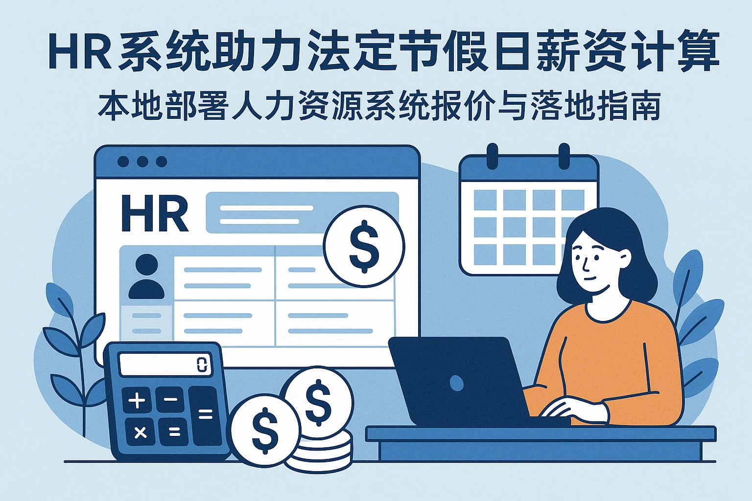 HR系统助力法定节假日薪资计算——本地部署人力资源系统报价与落地指南