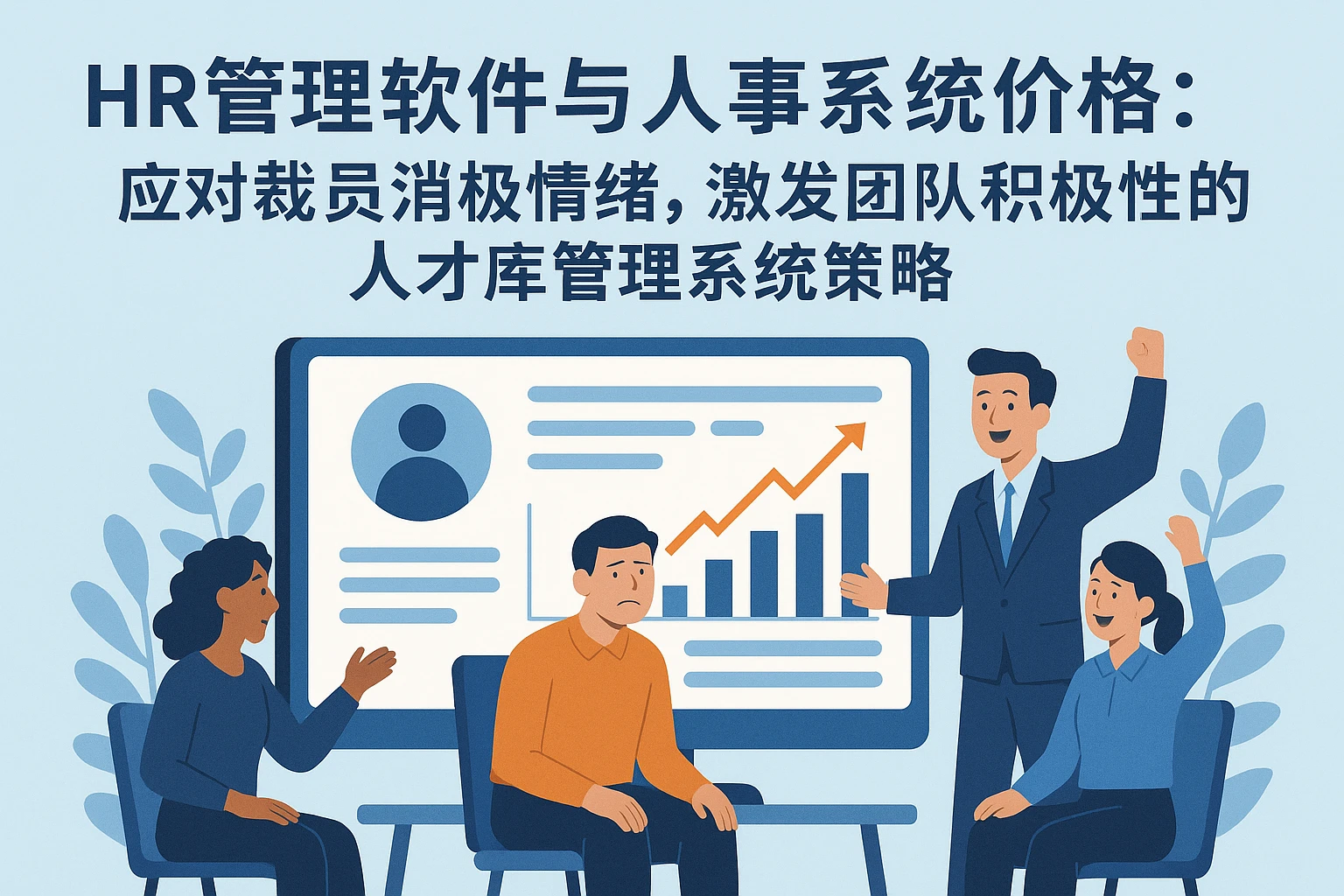 HR管理软件与人事系统价格：应对裁员消极情绪，激发团队积极性的人才库管理系统策略