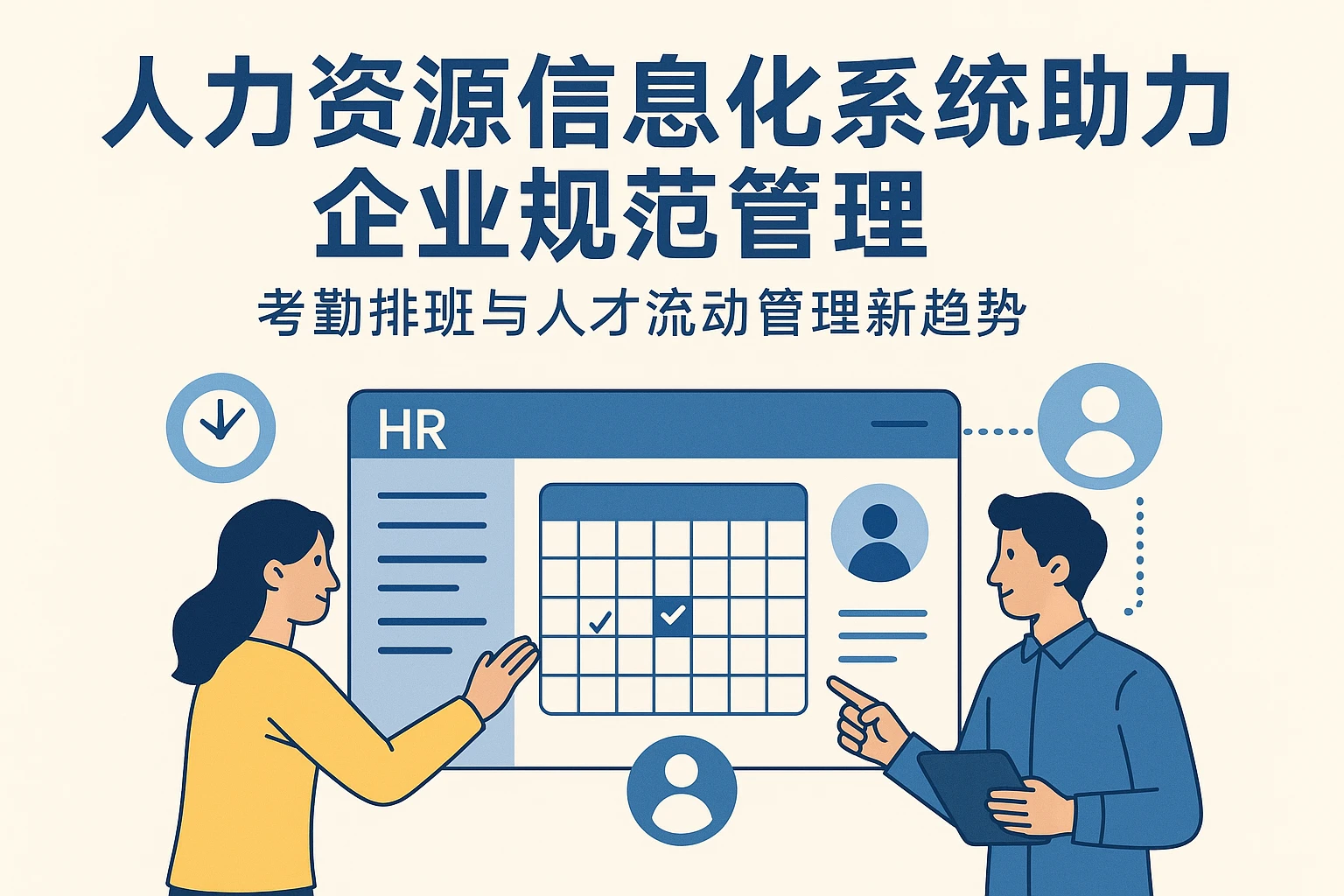 人力资源信息化系统助力企业规范管理——考勤排班与人才流动管理新趋势