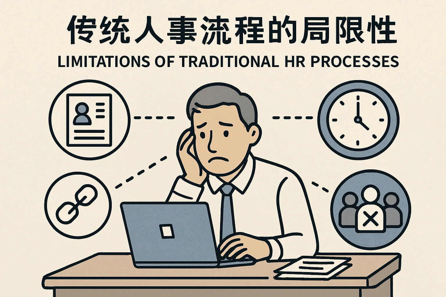 1.2 传统人事流程的局限性