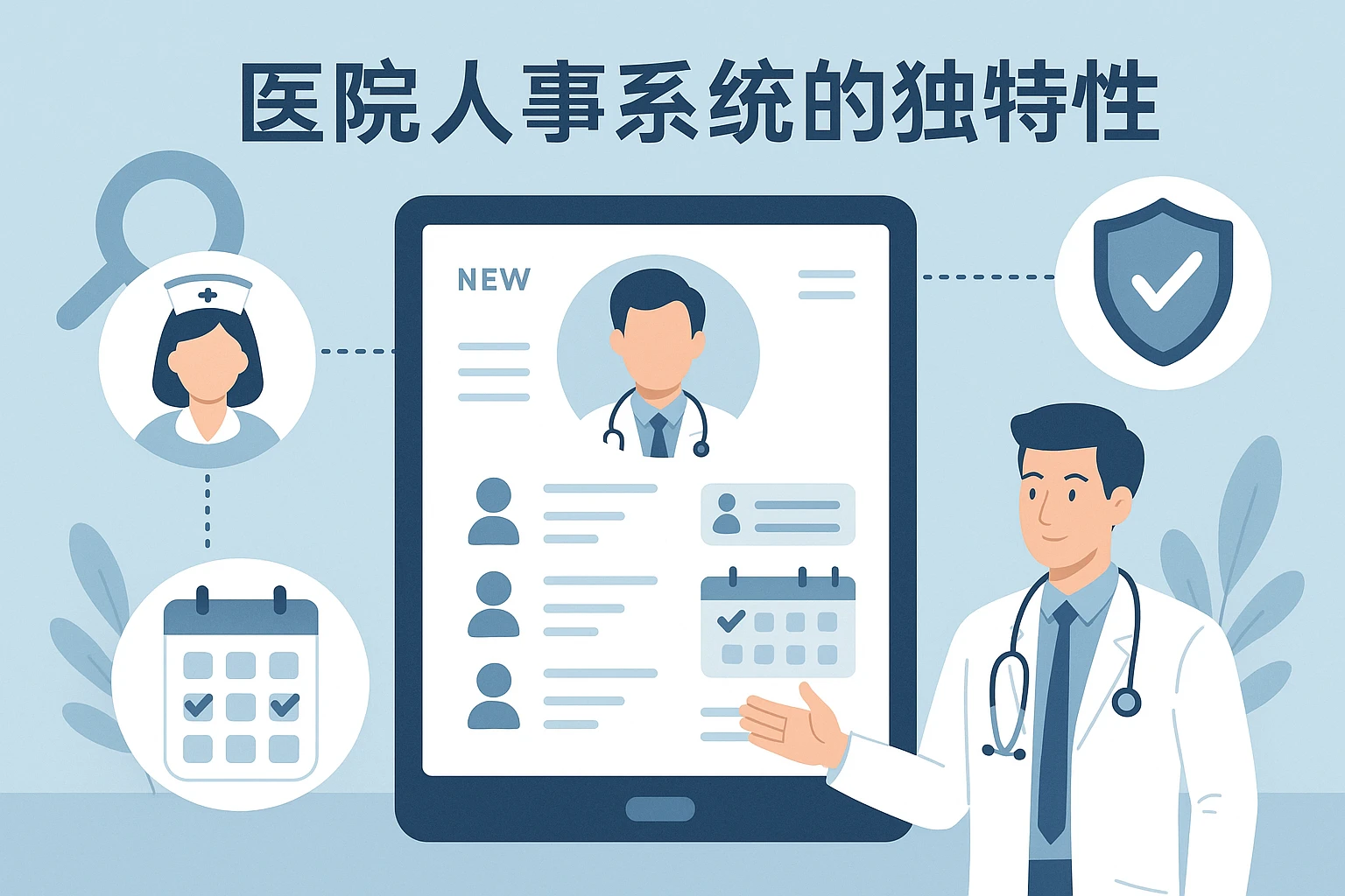 医院人事系统的独特性