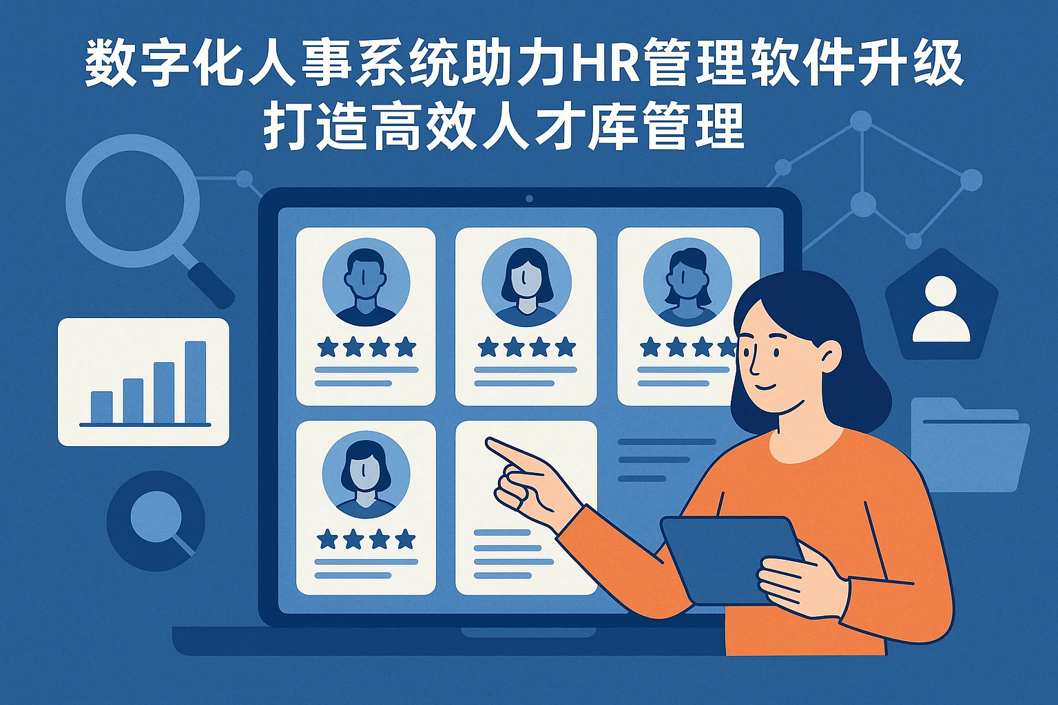 数字化人事系统助力HR管理软件升级，打造高效人才库管理