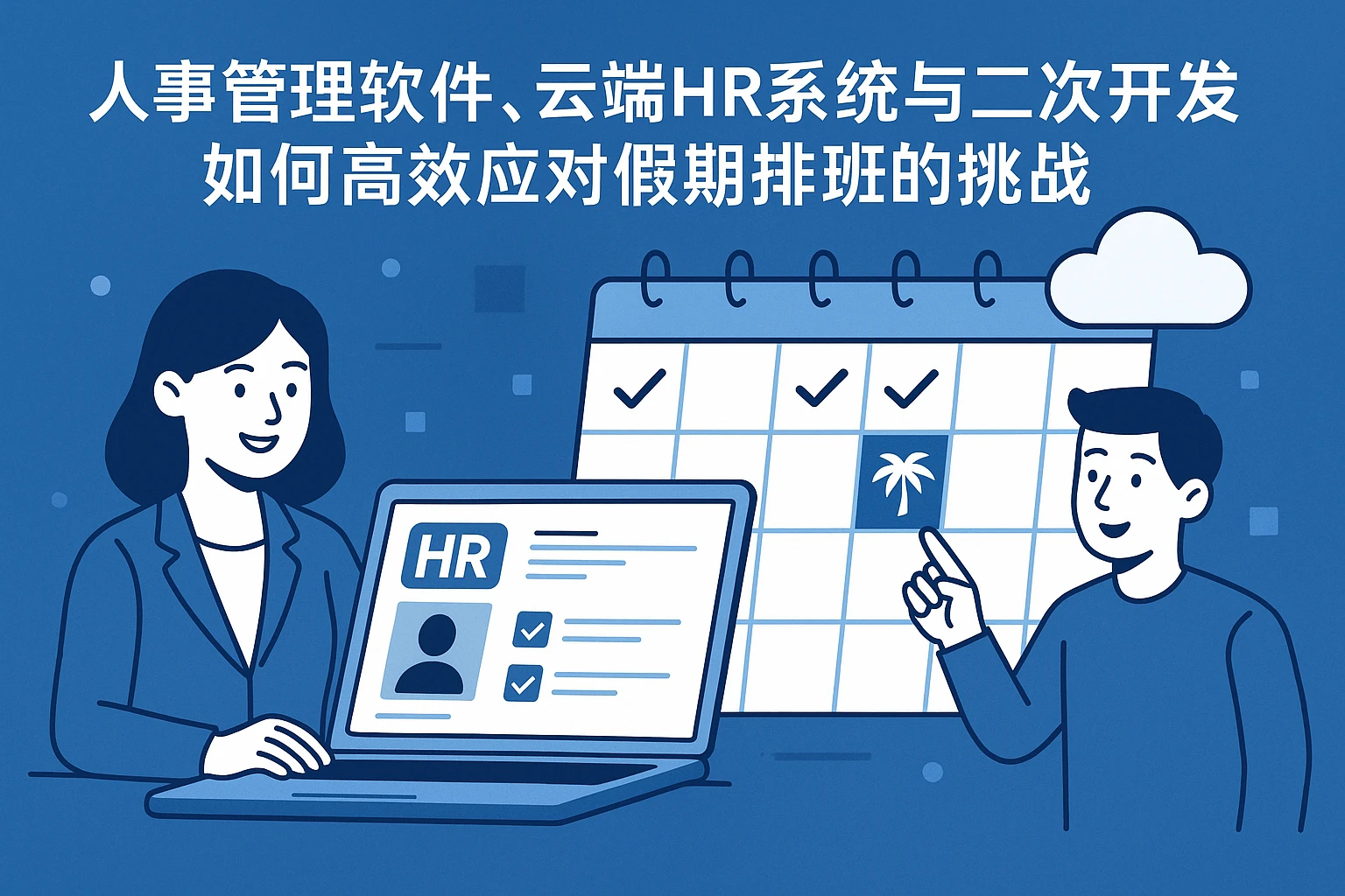 人事管理软件、云端HR系统与二次开发——如何高效应对假期排班的挑战