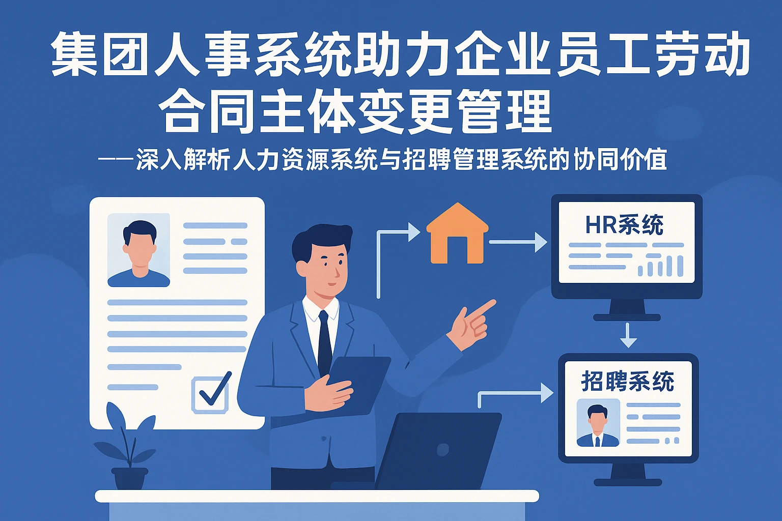 集团人事系统助力企业员工劳动合同主体变更管理 —— 深入解析人力资源系统与招聘管理系统的协同价值