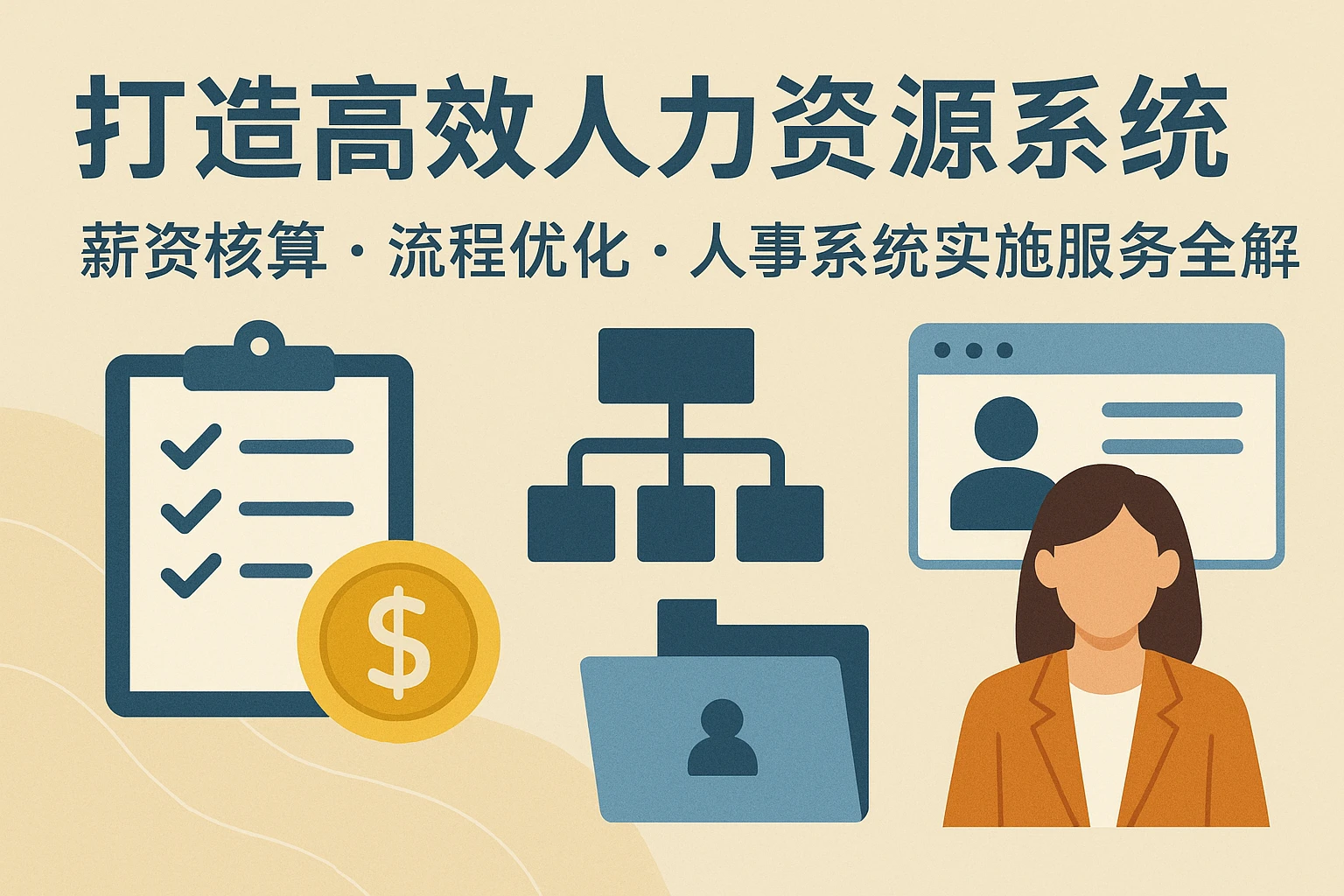 打造高效人力资源系统：薪资核算、流程优化与人事系统实施服务全解