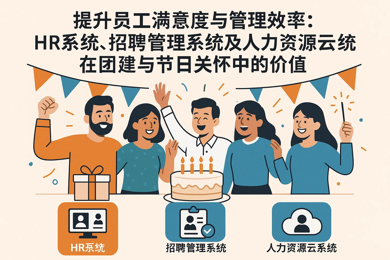 提升员工满意度与管理效率：HR系统、招聘管理系统及人力资源云系统在团建与节日关怀中的价值