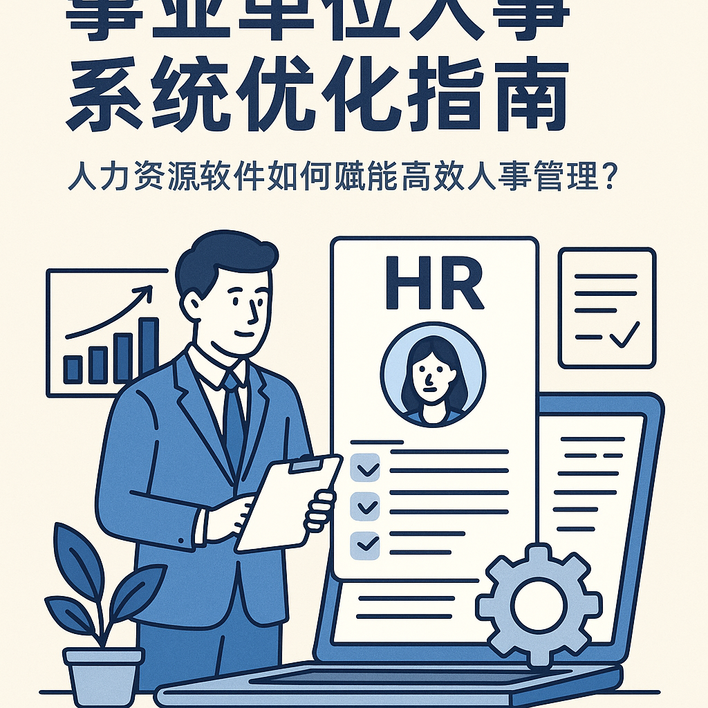 事业单位人事系统优化指南：人力资源软件如何赋能高效人事管理？