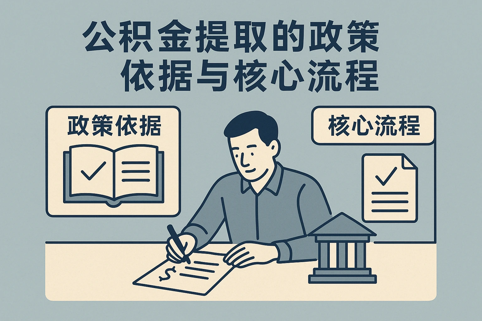 公积金提取的政策依据与核心流程