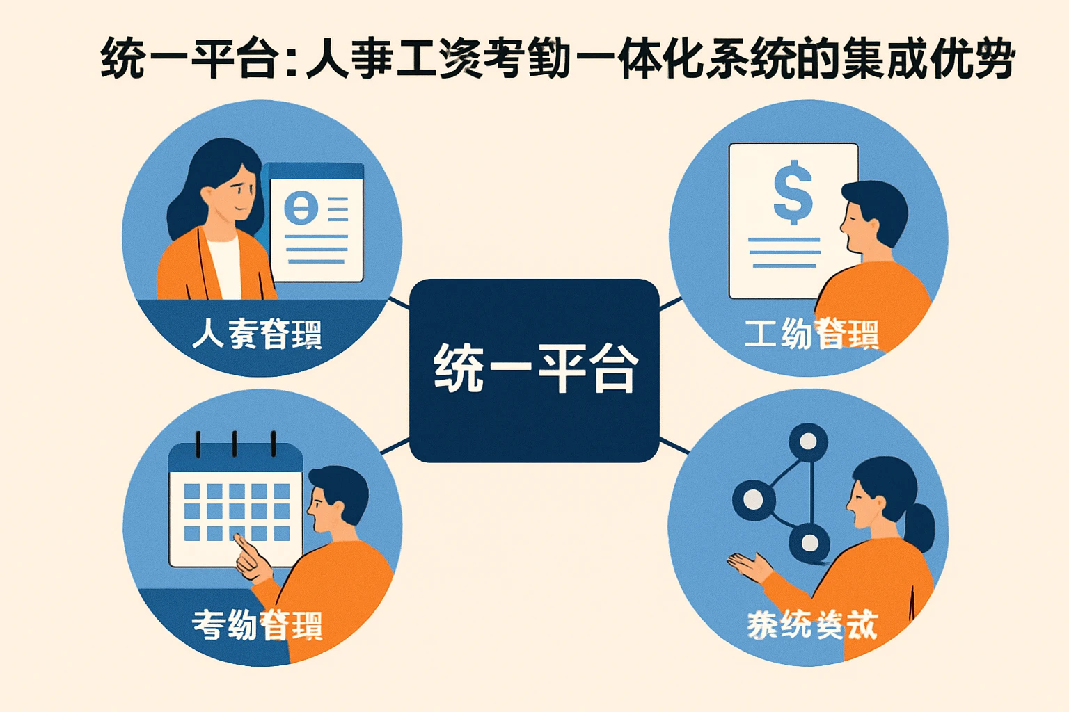 统一平台：人事工资考勤一体化系统的集成优势