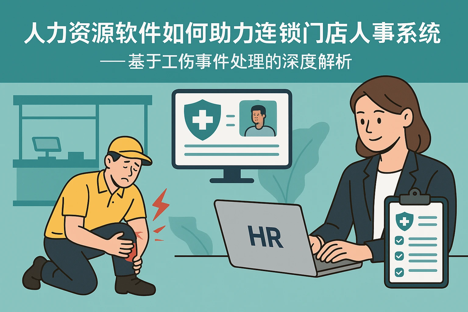 人力资源软件如何助力连锁门店人事系统升级——基于工伤事件处理的深度解析