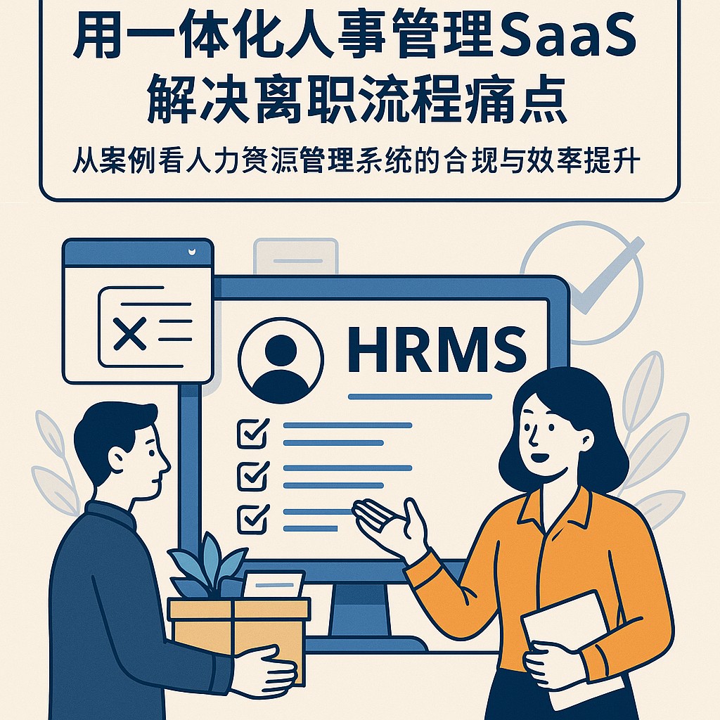用一体化人事管理SaaS解决离职流程痛点：从案例看人力资源管理系统的合规与效率提升