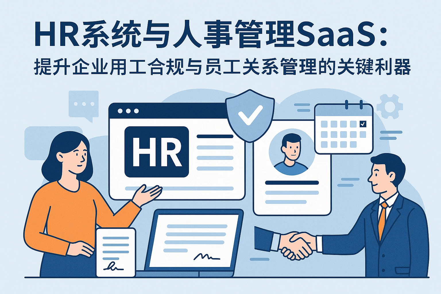 HR系统与人事管理SaaS：提升企业用工合规与员工关系管理的关键利器