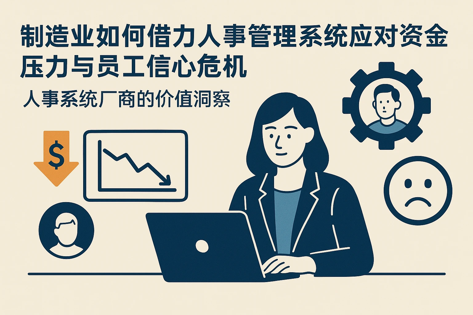 制造业如何借力人事管理系统应对资金压力与员工信心危机——人事系统厂商的价值洞察