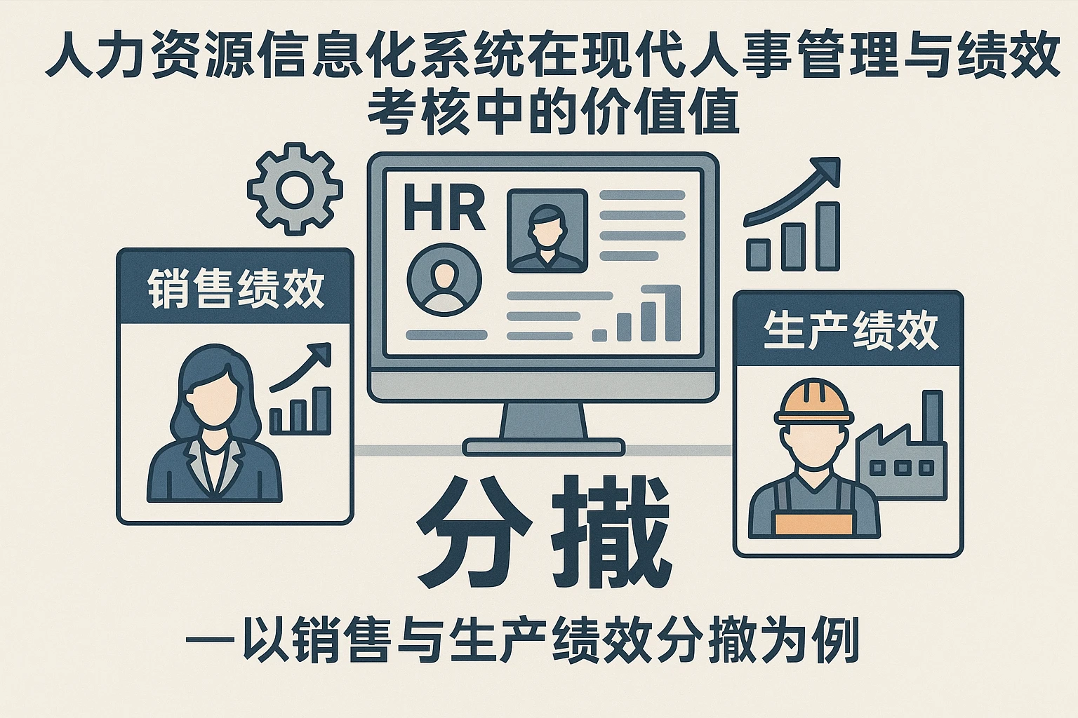 人力资源信息化系统在现代人事管理与绩效考核中的价值——以销售与生产绩效分摊为例