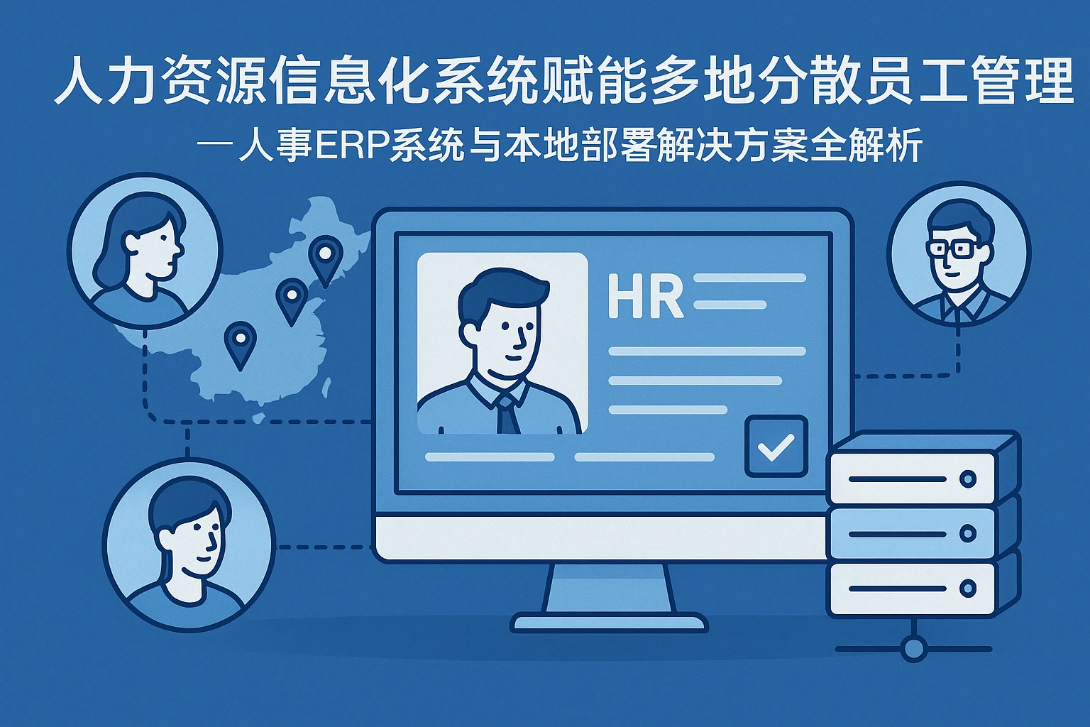 人力资源信息化系统赋能多地分散员工管理——人事ERP系统与本地部署解决方案全解析