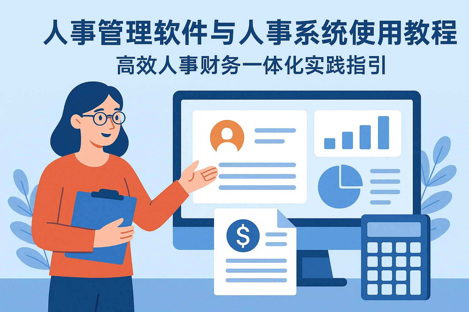 人事管理软件与人事系统使用教程：高效人事财务一体化实践指引