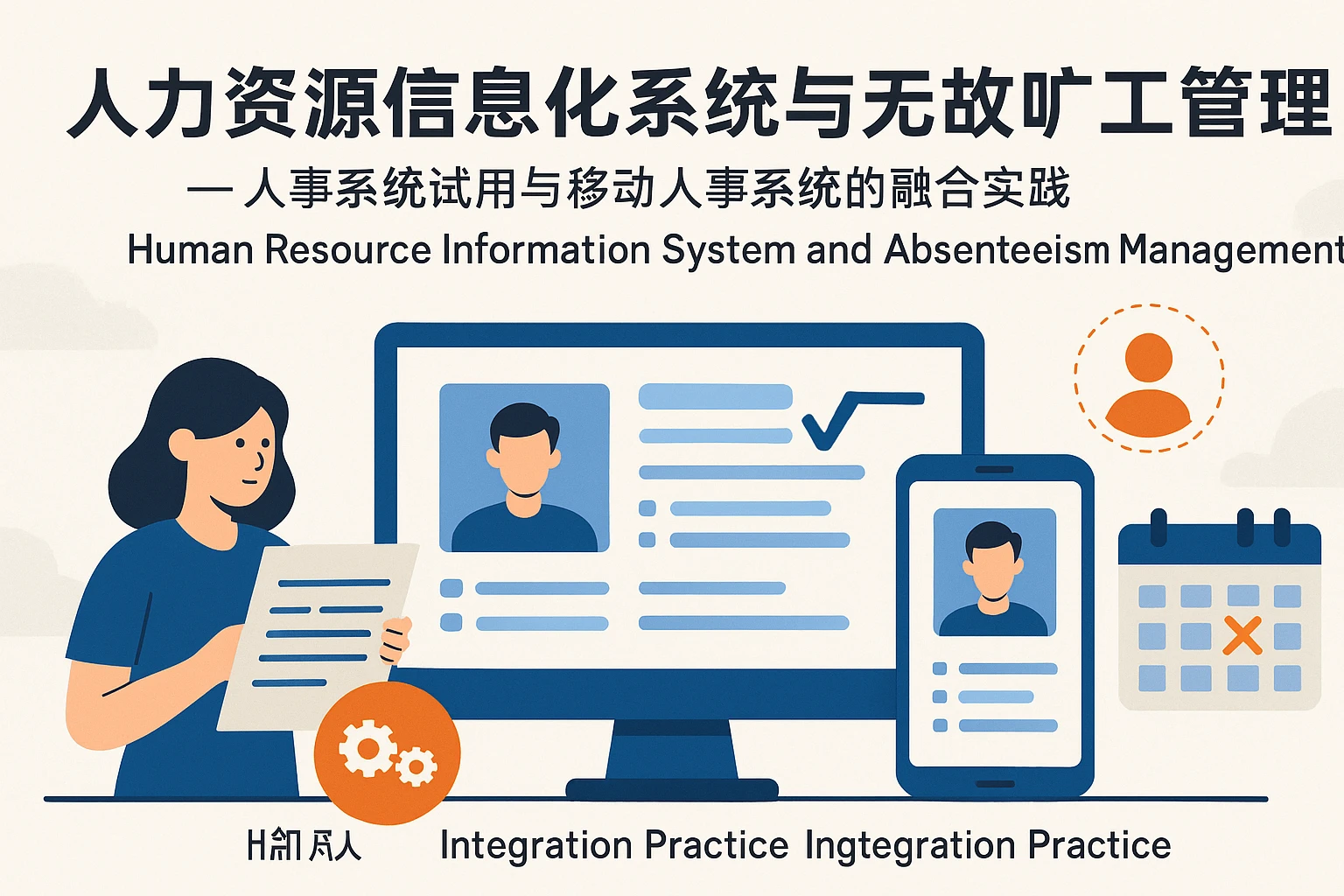 人力资源信息化系统与无故旷工管理——人事系统试用与移动人事系统的融合实践