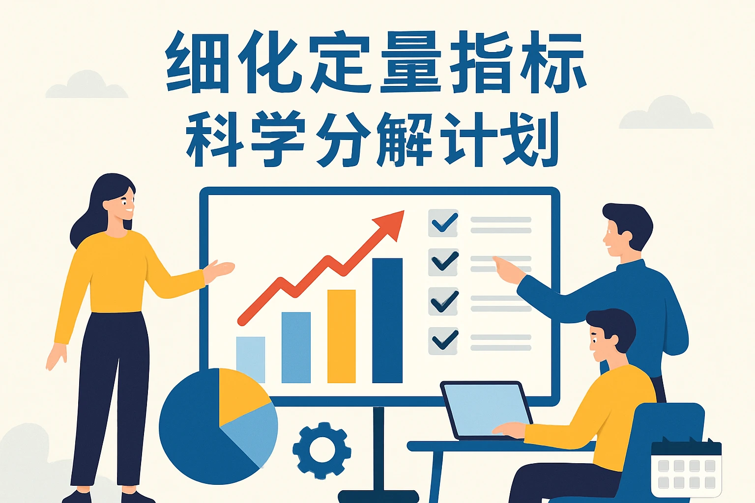 细化定量指标，科学分解计划
