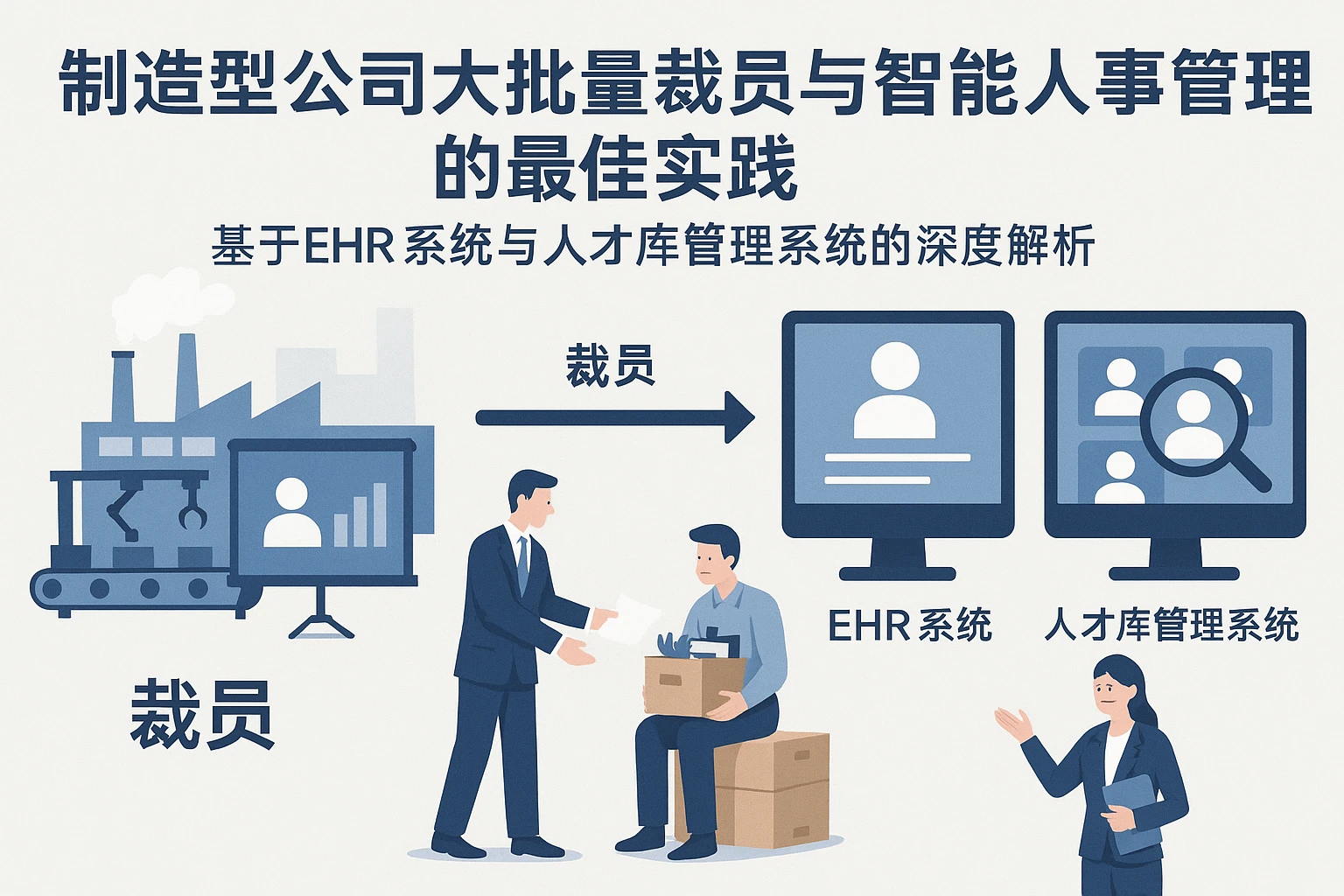 制造型公司大批量裁员与智能人事管理的最佳实践：基于EHR系统与人才库管理系统的深度解析