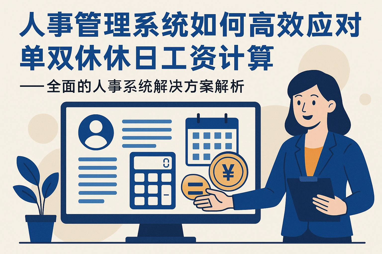 人事管理系统如何高效应对单双轮休日工资计算——全面的人事系统解决方案解析